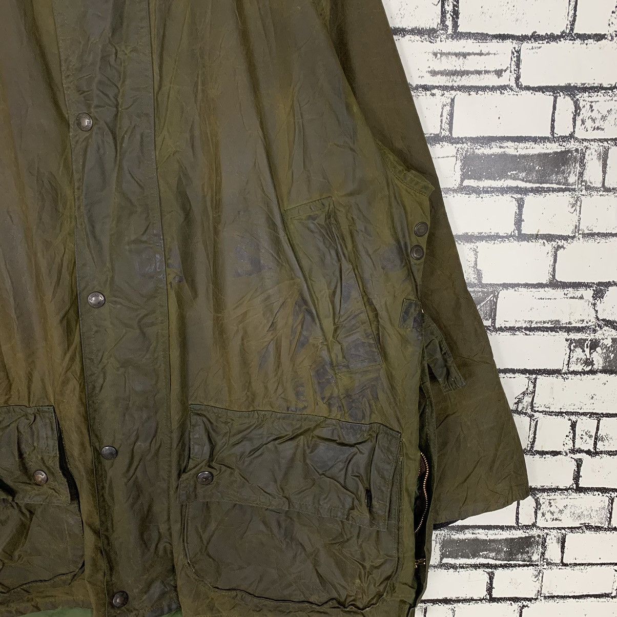 Belstaff Vintage Britton Beltstaff Waxed Cotton Jacket Size US L / EU 52-54 / 3 - 5 Thumbnail
