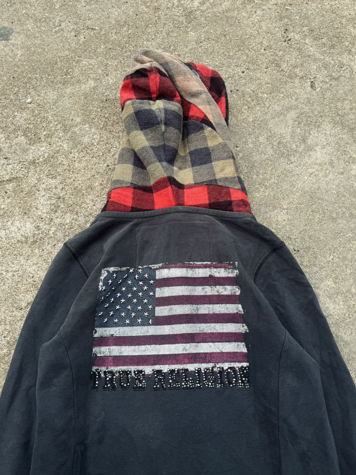 True Religion 2000s True Religion American Flag Archived Hoodie Size US S / EU 44-46 / 1 - 8 Thumbnail