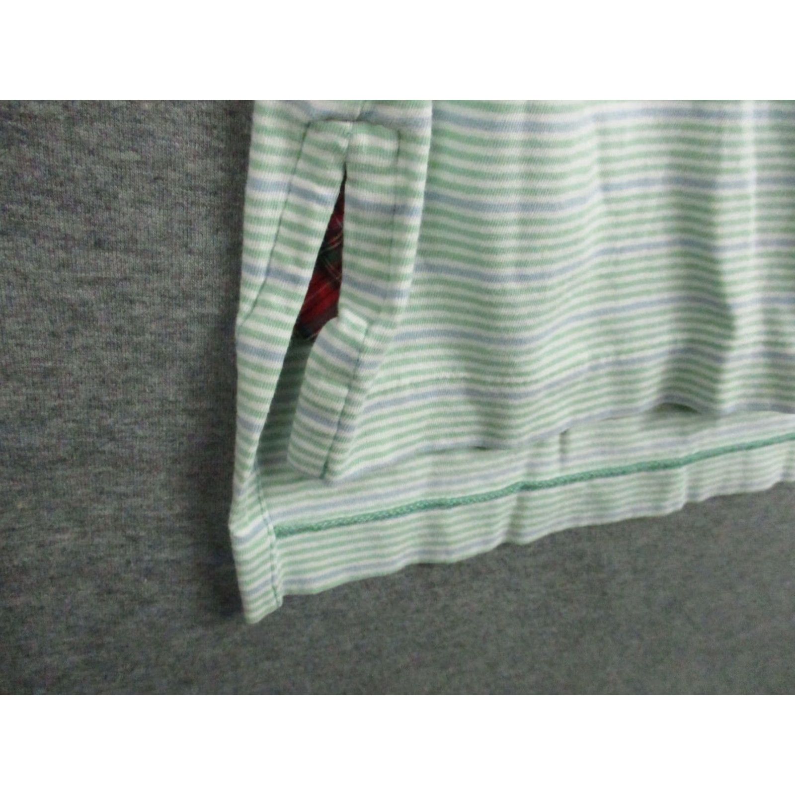 Ralph Lauren VINTAGE Polo Golf Ralph Lauren Polo Shirt Mens XL Tall Striped Stretch Lisle Green Blue Size US XL / EU 56 / 4 - 7 Thumbnail