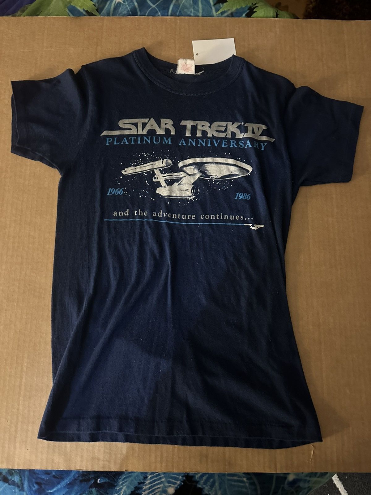 Vintage Star Trek IV 1986 anniversary shirt Size US M / EU 48-50 / 2 - 1 Thumbnail