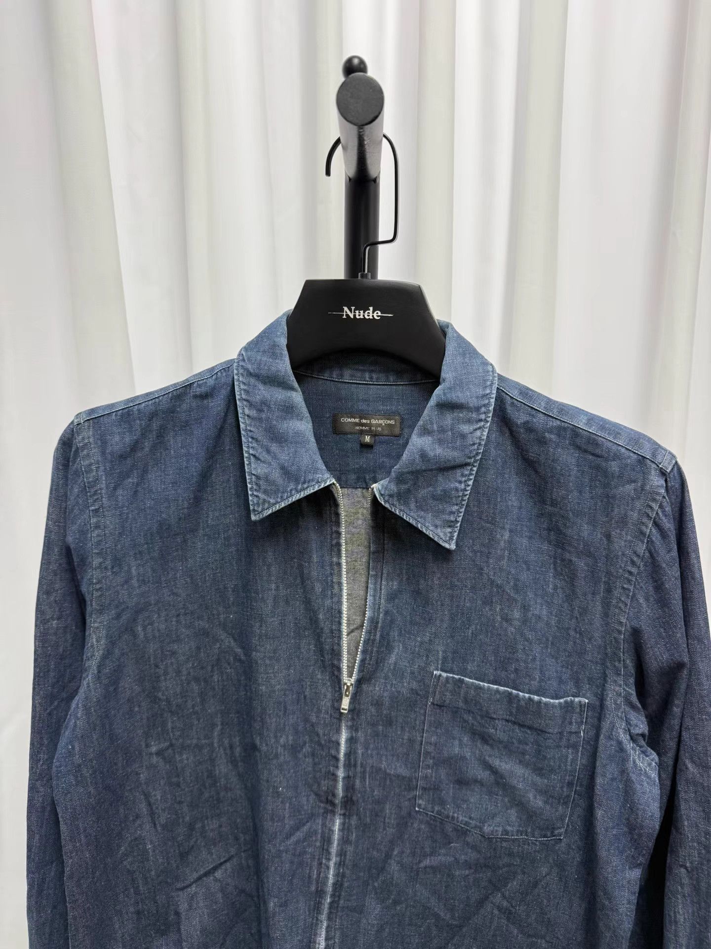 Comme des Garcons Homme Comme des Garçons Homme Single Pocket Shirt Jacket K20 Size US M / EU 48-50 / 2 - 3 Thumbnail