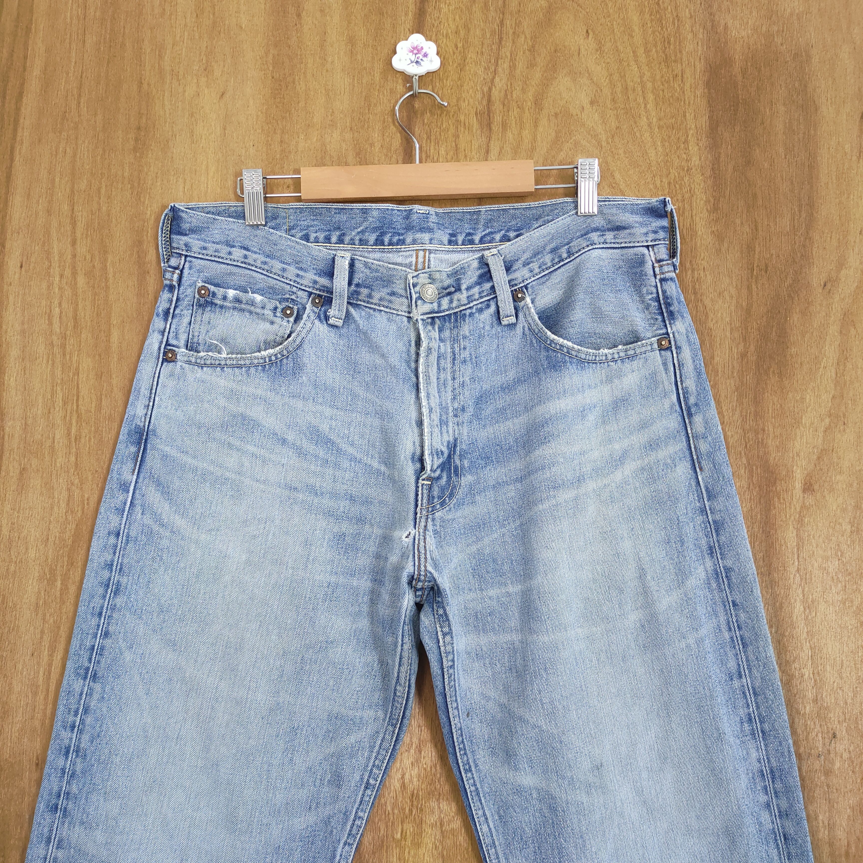 Jean × Levi's Vintage Clothing VINTAGE LEVI'S 503 FADED DISTRESSED JEANS PANTS Size US 34 / EU 50 - 2 Thumbnail