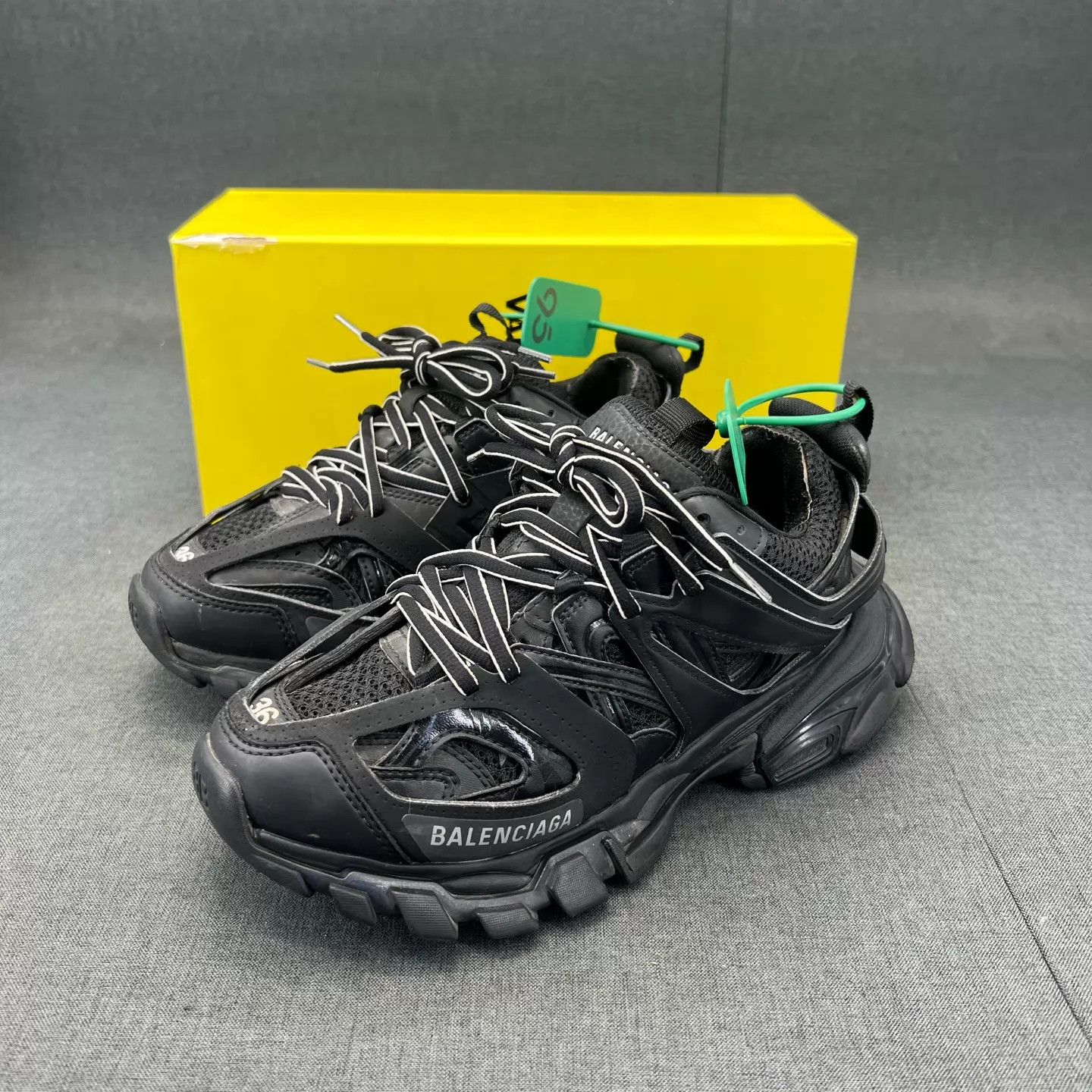 Balenciaga Balenciaga Track Black 36 (New) Size US 6 / IT 36 - 1 Thumbnail
