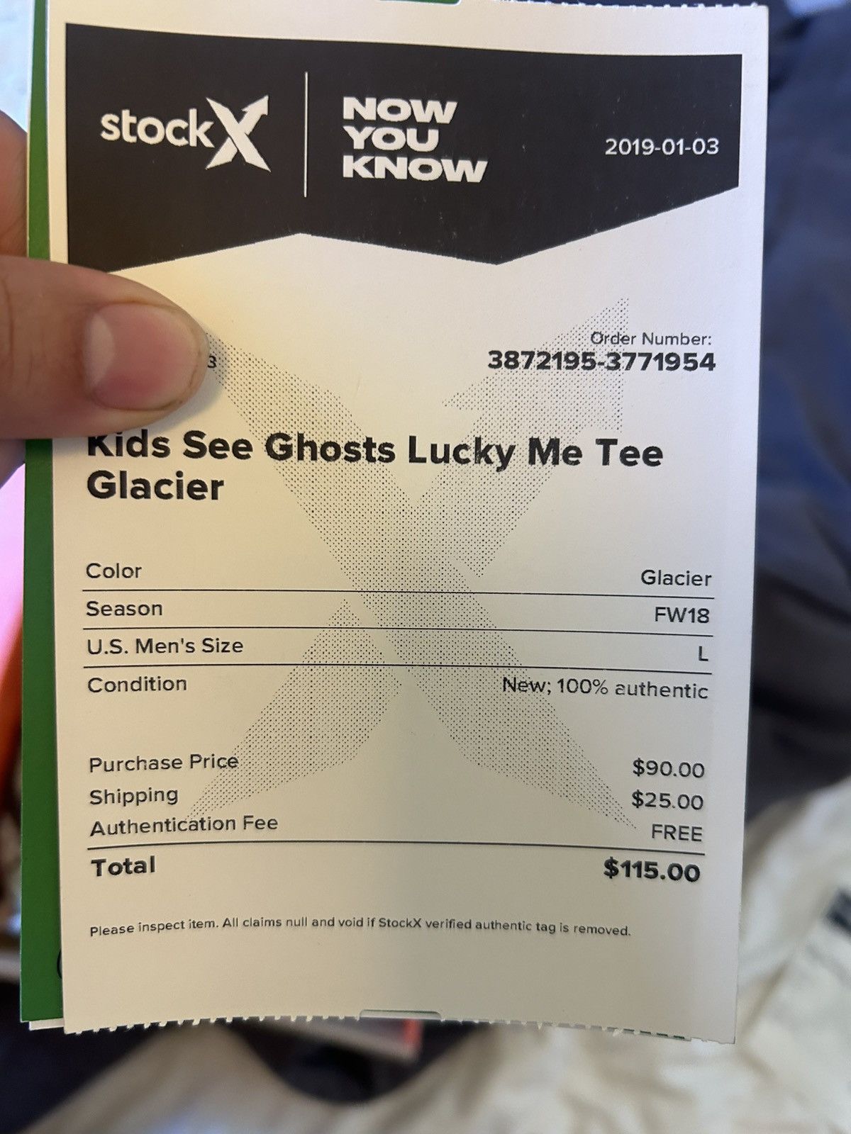 Cactus Plant Flea Market × Kanye West CPFM X Kids See Ghosts (Lucky Me I See Ghosts) Ter Size US L / EU 52-54 / 3 - 5 Thumbnail