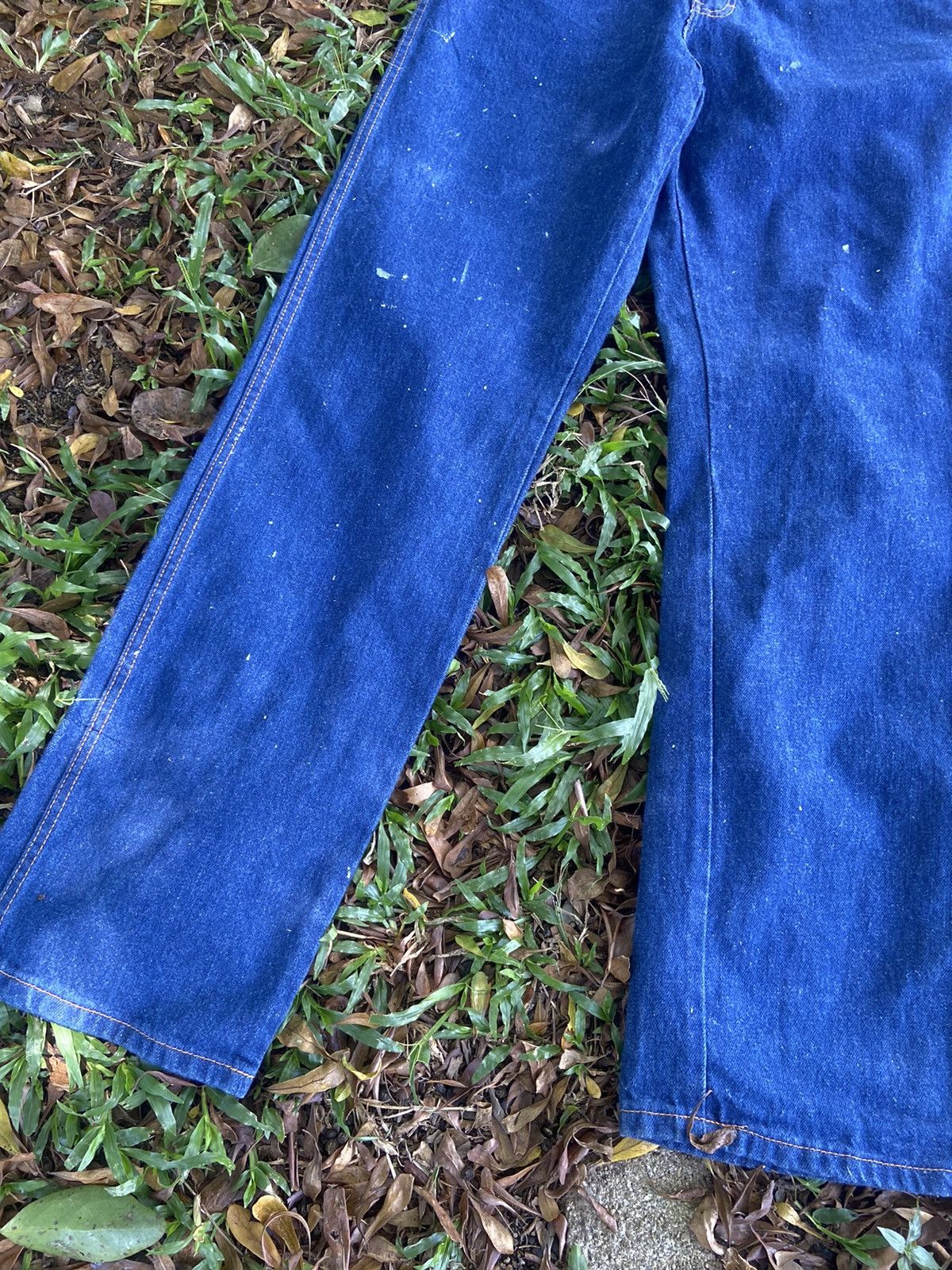 Vintage Vintage Dickies Splash Paint Denim Pants Size US 34 / EU 50 - 3 Thumbnail