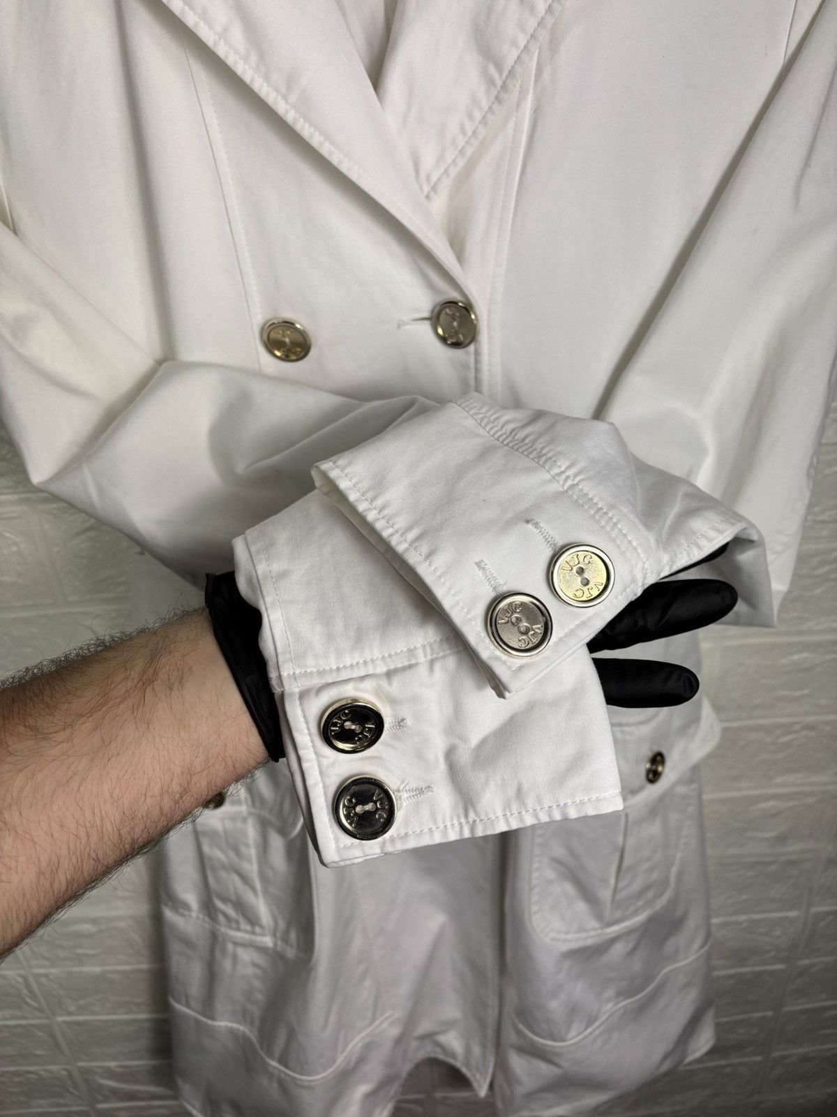 Versace Jeans Couture Versace Jeans Couture White Jacket Women’s Size S Size S / US 4 / IT 40 - 10 Thumbnail