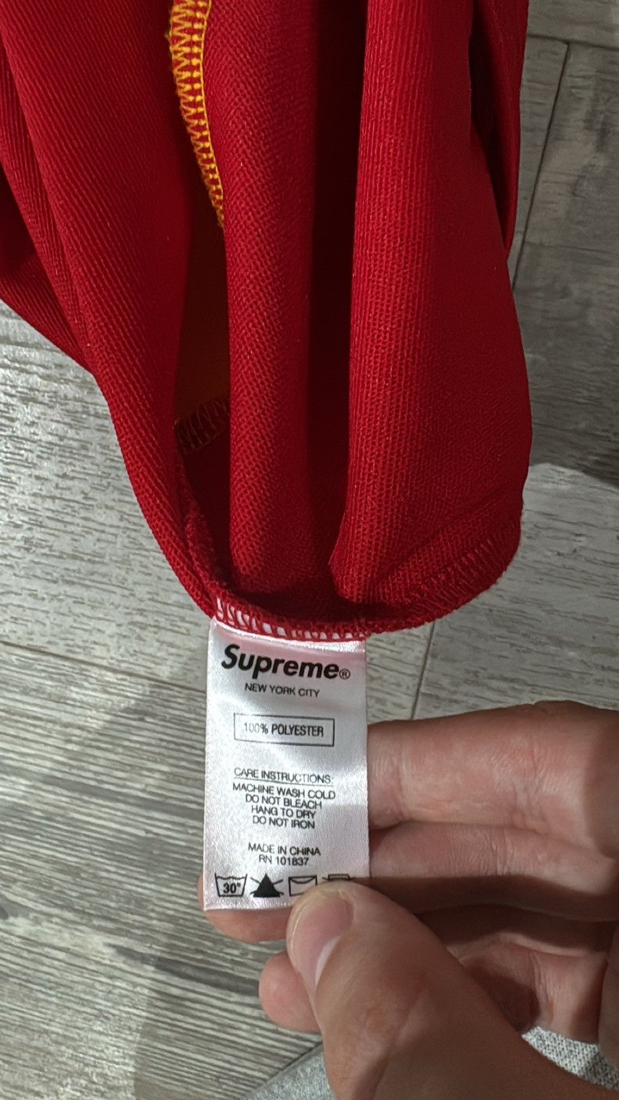 Supreme Supreme Jersey warm up hockey jersey Size US M / EU 48-50 / 2 - 6 Thumbnail