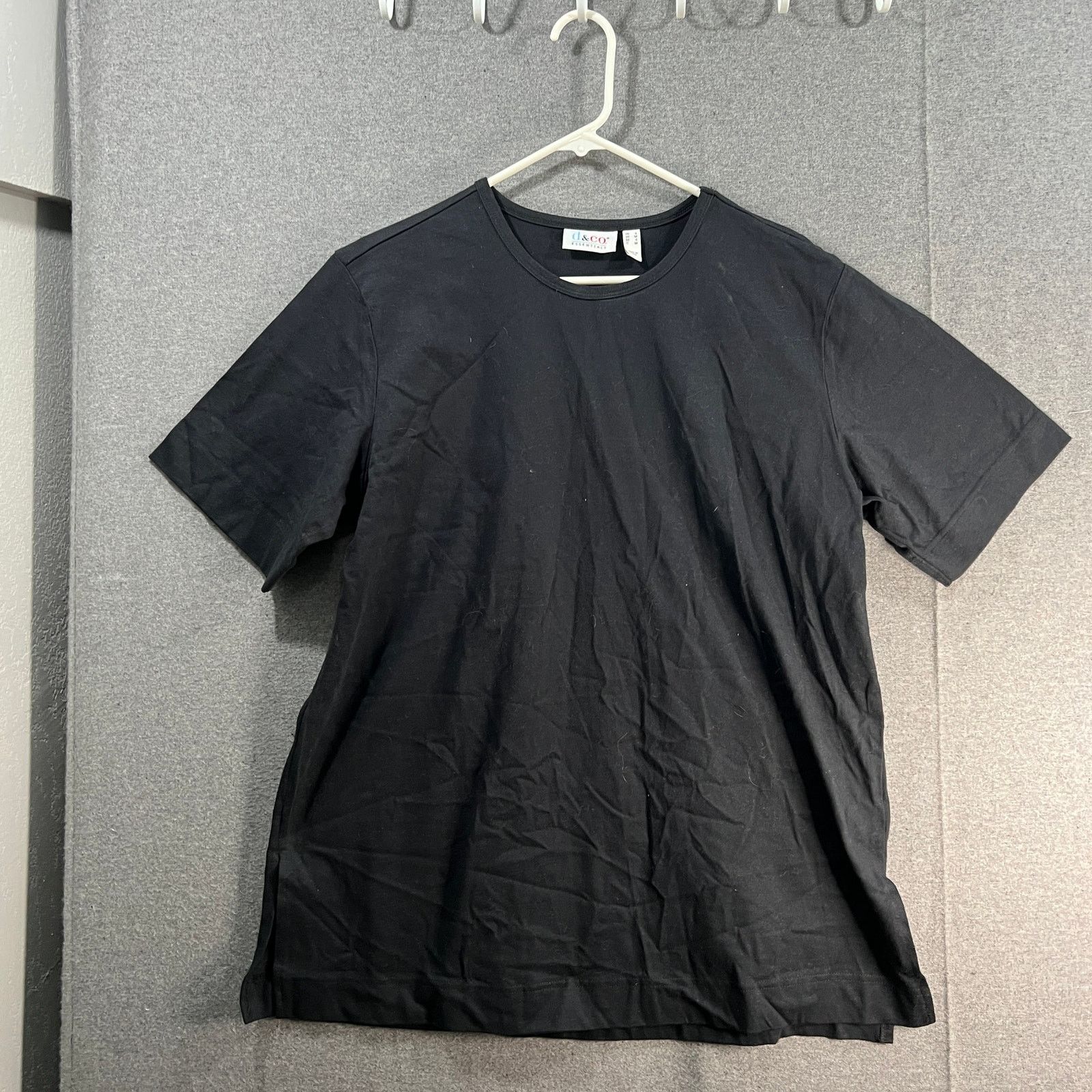 Denim & Co. Denim & Co. Essentials Cotton Jersey Oversized Scoop Size S / US 4 / IT 40 - 1 Thumbnail