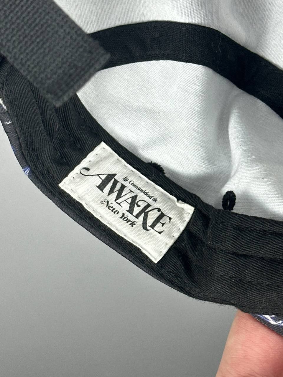 Awake NY Awake NY Printed 5 Pannel Snapback Hat Rare Size ONE SIZE - 8 Thumbnail