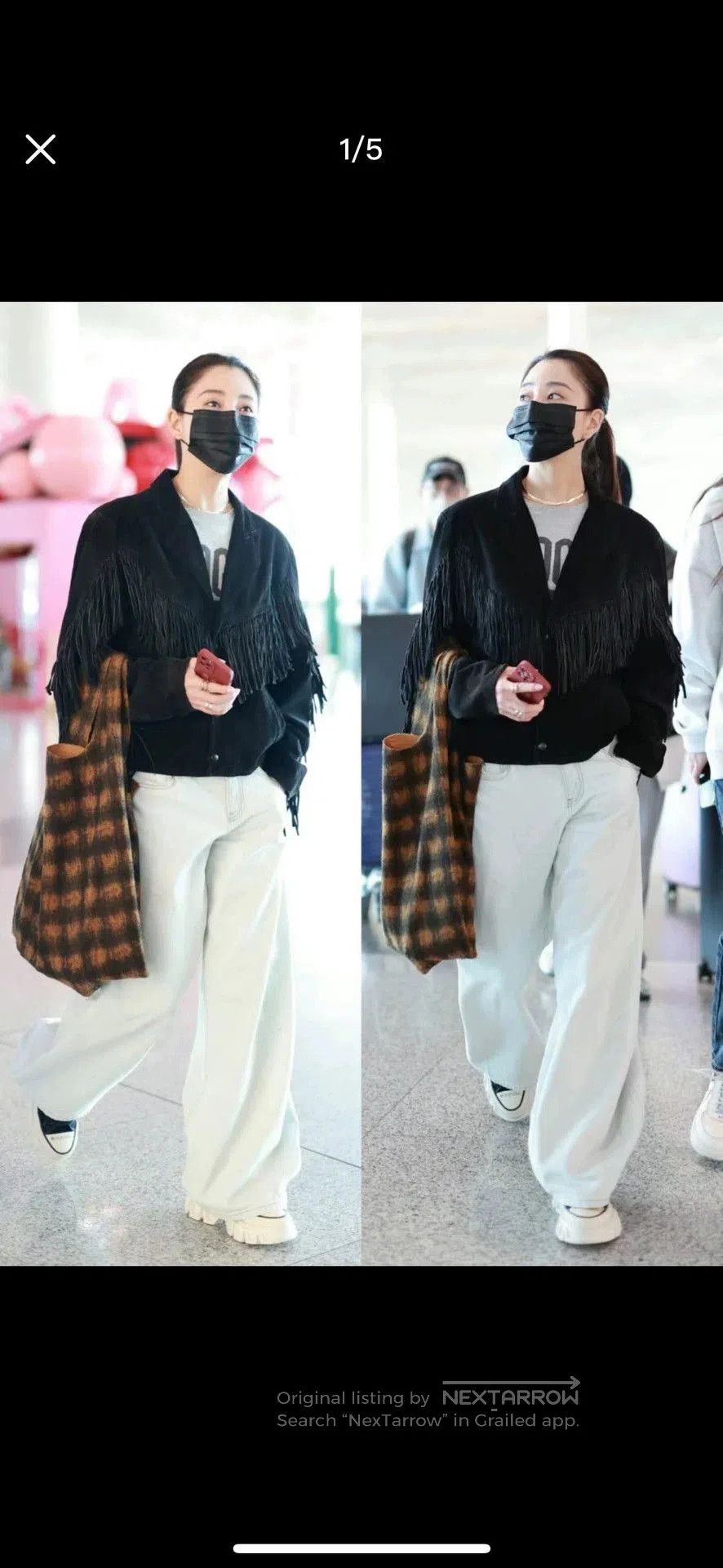 Loewe LOEWE Wool Silk Fringe Black Jacket. Size US S / EU 44-46 / 1 - 4 Thumbnail