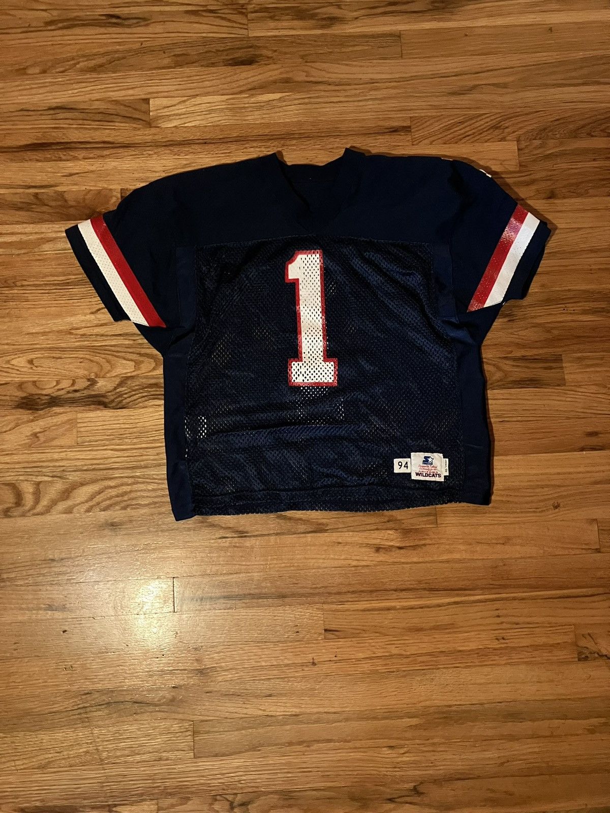 Starter Vintage starter warm up football jersey from the Wildcats Size US M / EU 48-50 / 2 - 1 Thumbnail
