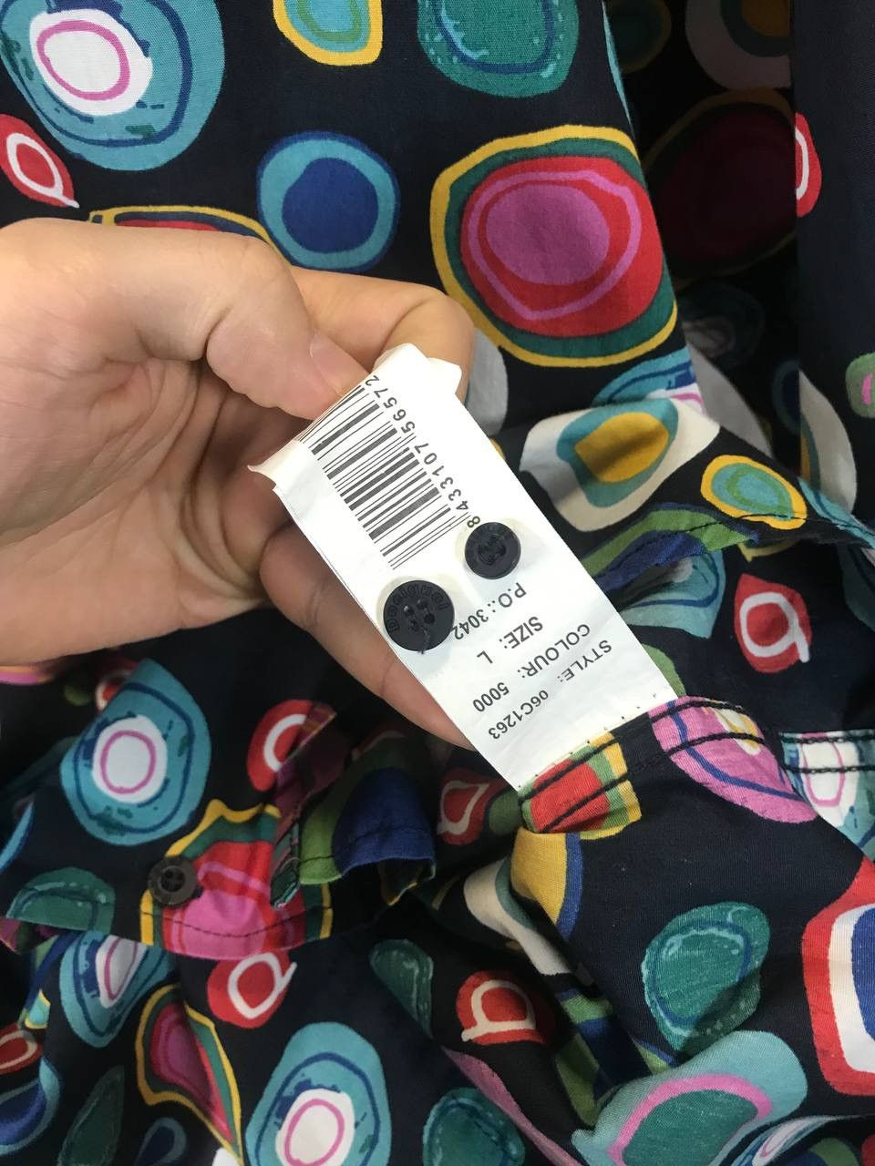Desigual Desigual art crazy designer shirt Size US L / EU 52-54 / 3 - 6 Thumbnail