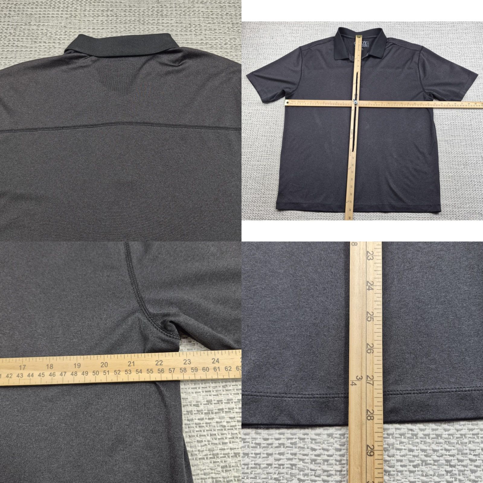 Cody James Cody James Polo Shirt Mens Large Gray Core Western Graphic Casual Polyester Shirt Size US L / EU 52-54 / 3 - 8 Thumbnail