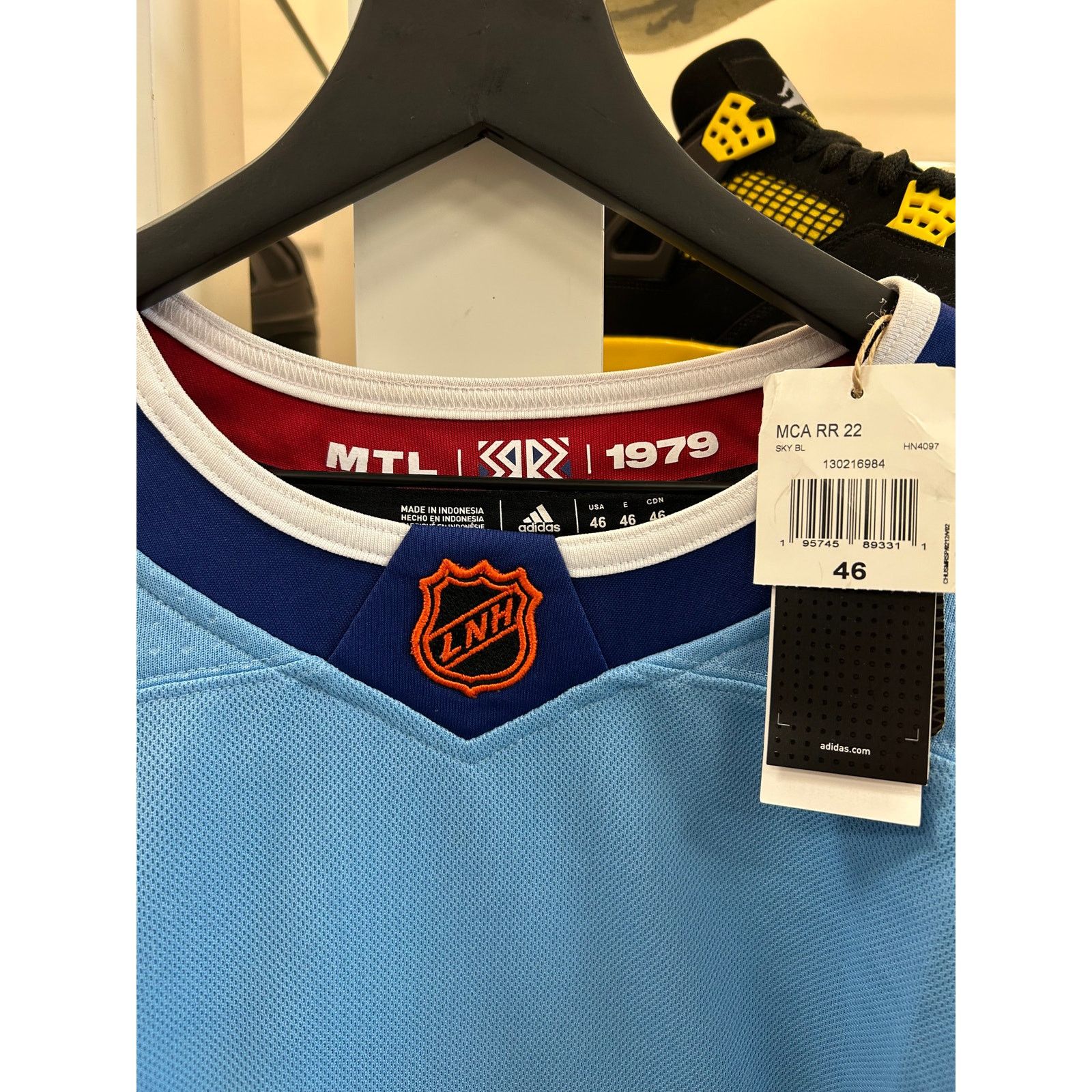 Adidas Vintage Adidas Montreal Canadiens Reverse Retro 2.0 Jersey S Size US S / EU 44-46 / 1 - 6 Thumbnail