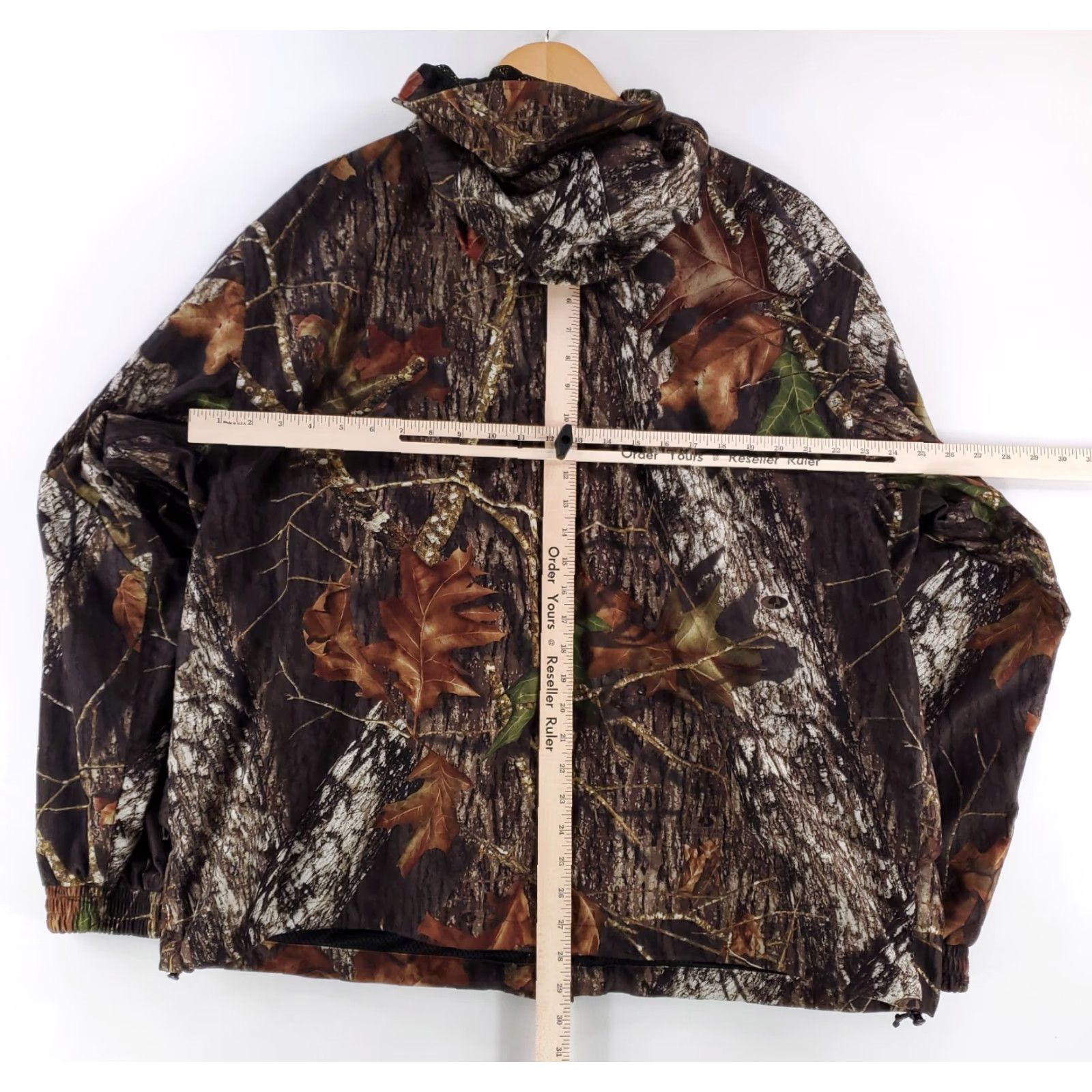 Vintage Cabela's Dry-Plus Mossy Oak Breakup Camo Hunting Jacket Hooded Mens XL Camo Hunting Jacket Mens XL Mossy Oak Breakup Camo Dry-Plus Cabela's Size US XL / EU 56 / 4 - 3 Thumbnail