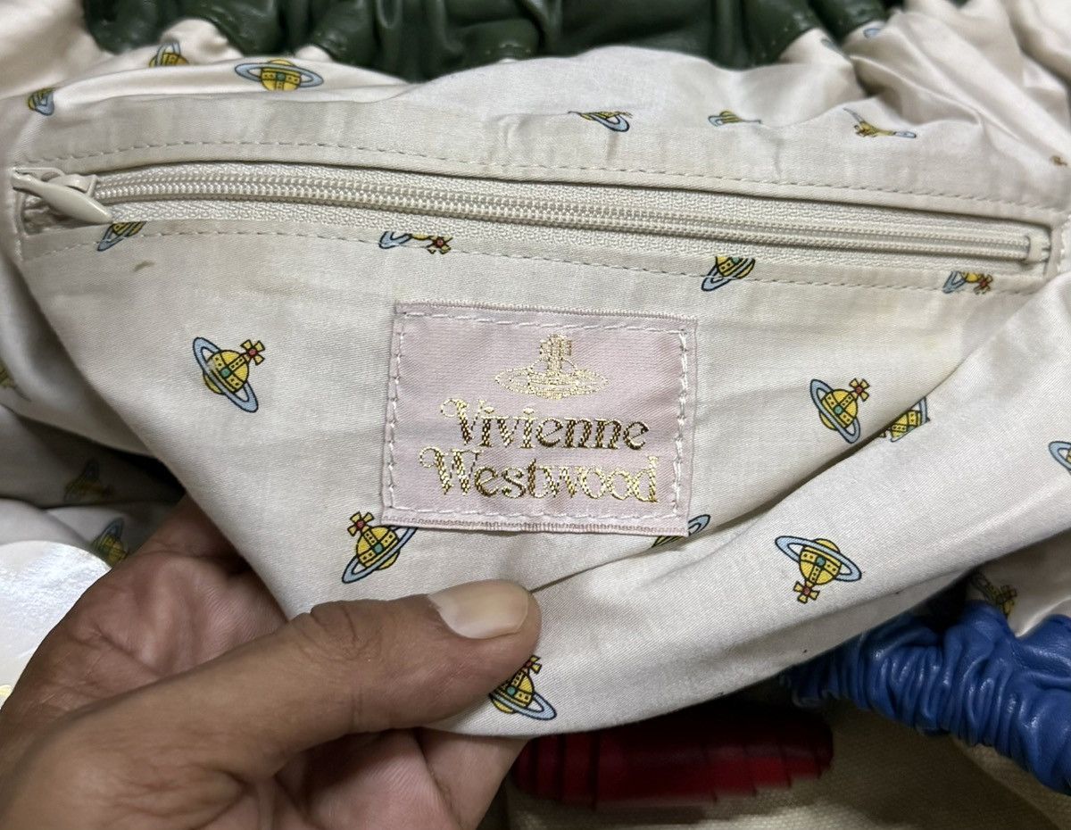 Vivienne Westwood Vivienne Westwood Shoulder Bag Leather Canvas Multicolour Size ONE SIZE - 15 Thumbnail