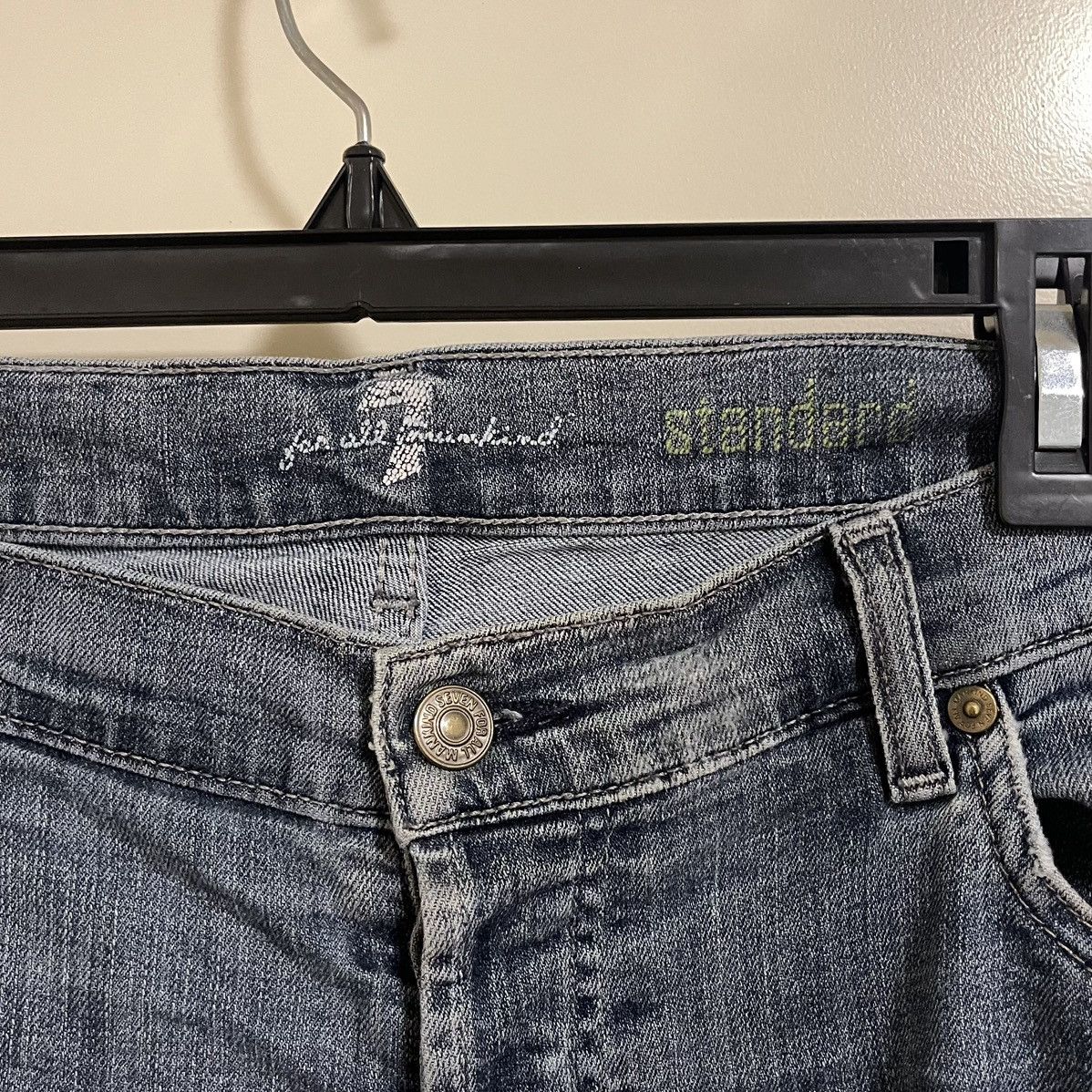 7 For All Mankind 7 For All Mankind Mens Size 36 Standard Jeans Blue Straight Size US 36 / EU 52 - 3 Thumbnail