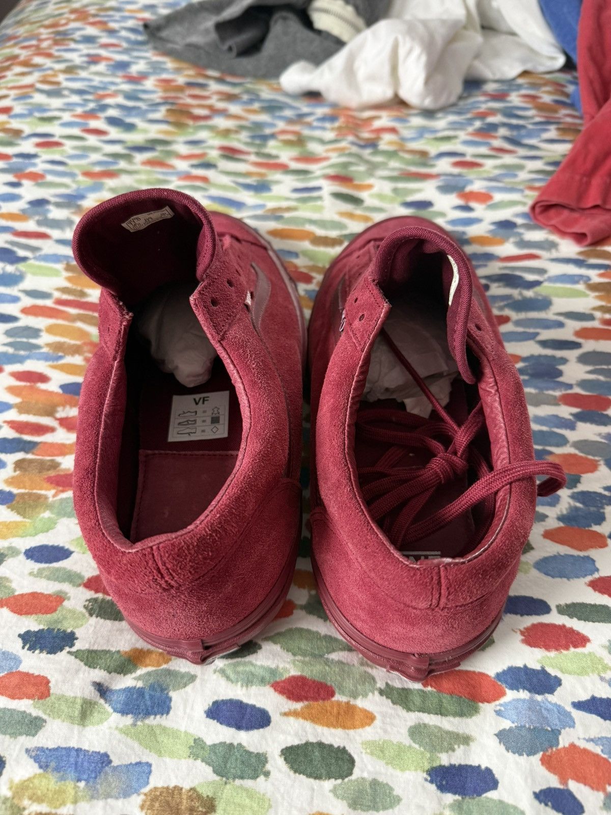 Vans × Wtaps WTAPS x Vans Old Skool Burgundy Suede Size 11 – Never Worn Size US 11 / EU 44 - 6 Thumbnail