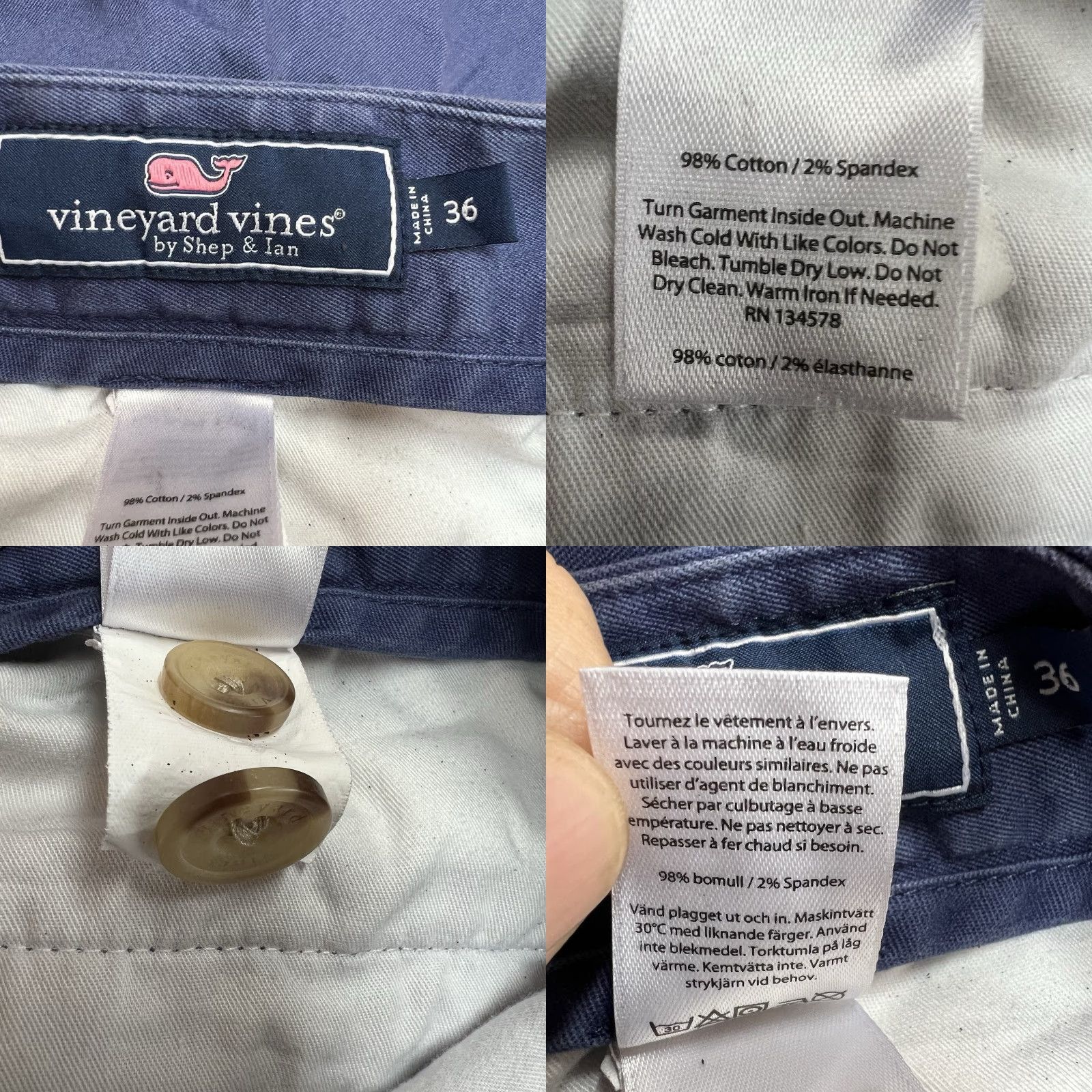 Vineyard Vines Vineyard Vines Breaker Shorts Mens Blue 38X9 Size 36 Size US 36 / EU 52 - 8 Thumbnail