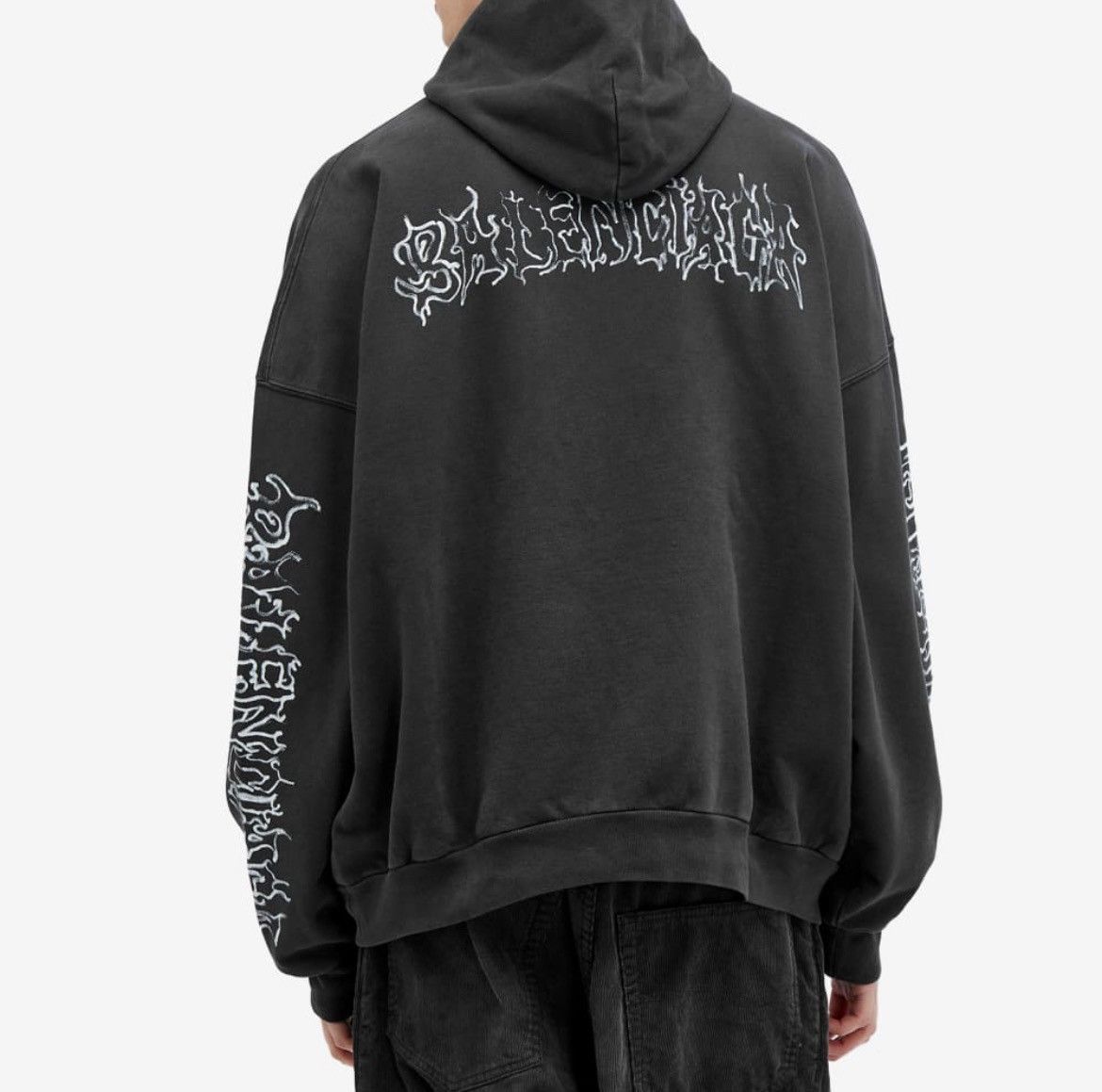 Balenciaga Balenciaga DIY Metal Outline Hoodie Size US L / EU 52-54 / 3 - 7 Thumbnail