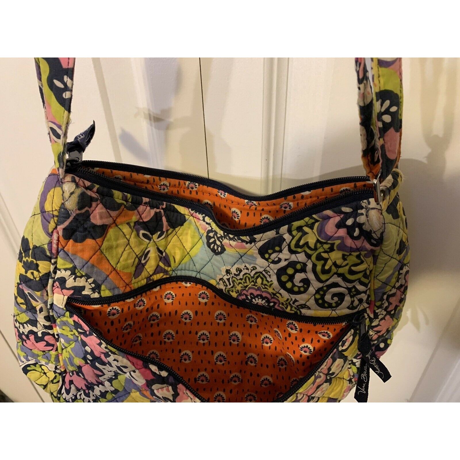 Vera Bradley Vera Bradley Shoulder Bag Handbag Purse Green Multicolored Size ONE SIZE - 6 Thumbnail