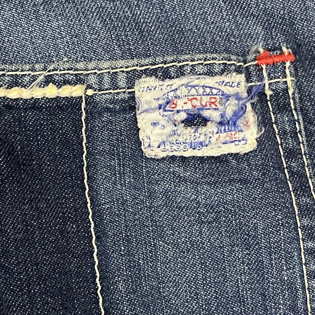 The Real McCoy's ‼️LASTDROP‼️ Joe Mccoy The Real Mccoy’s Ironall Denim Jeans Size US 32 / EU 48 - 22 Thumbnail