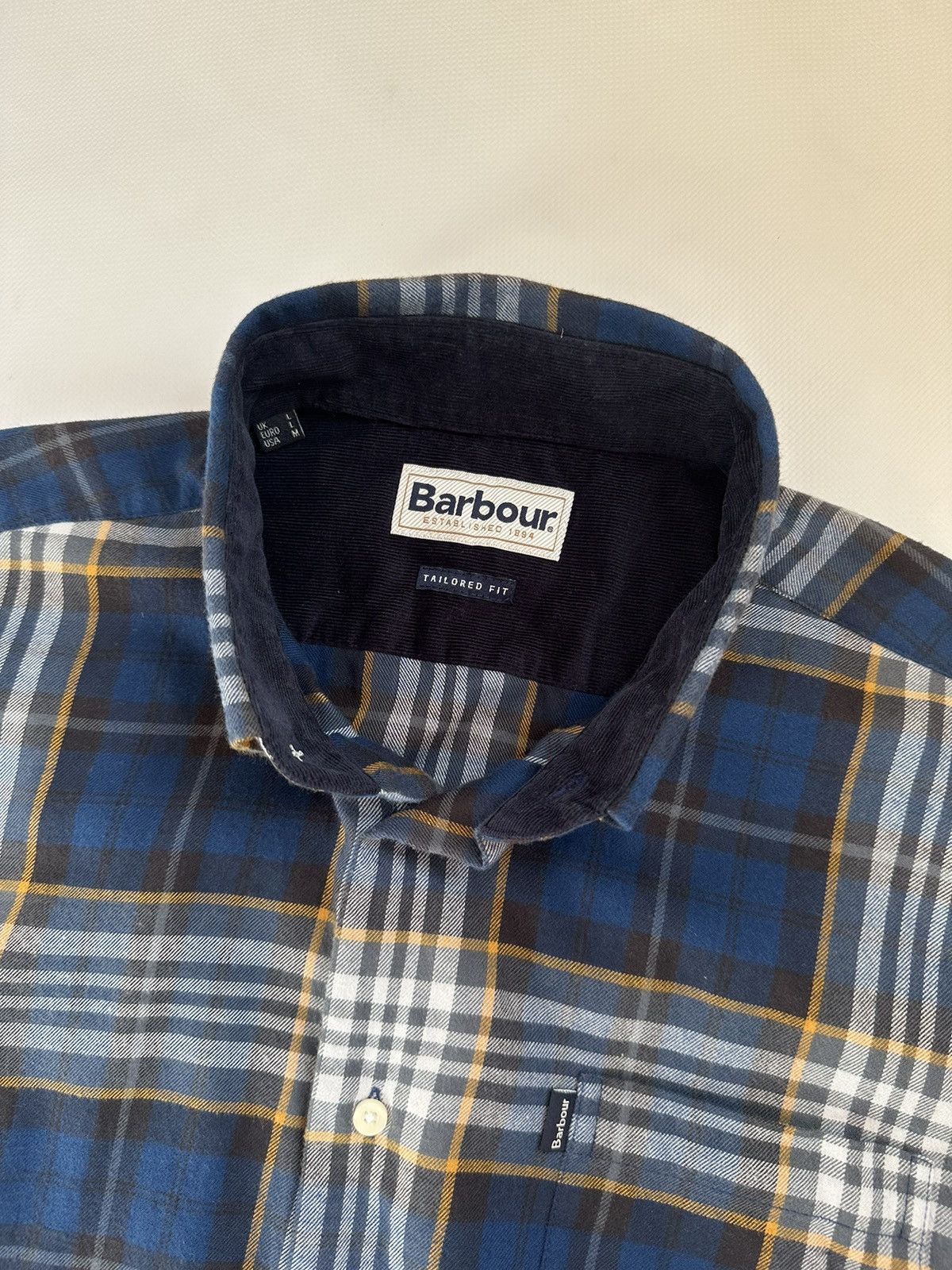 Barbour Barbour Flannel Shirt Size US L / EU 52-54 / 3 - 7 Thumbnail