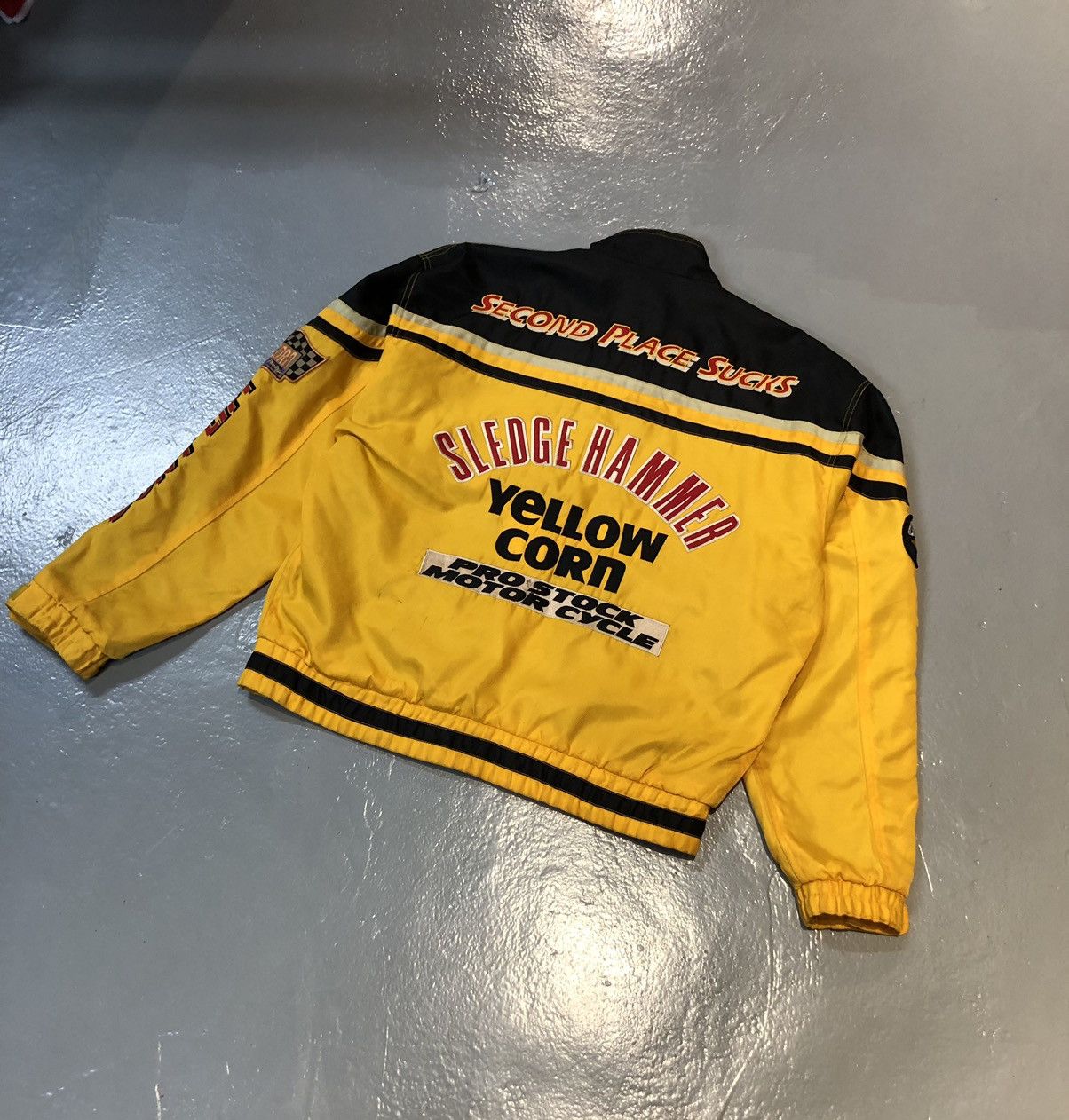 Vintage × YELLOW CORN Vintage Yellow Corn rider jacket Size US L / EU 52-54 / 3 - 4 Thumbnail