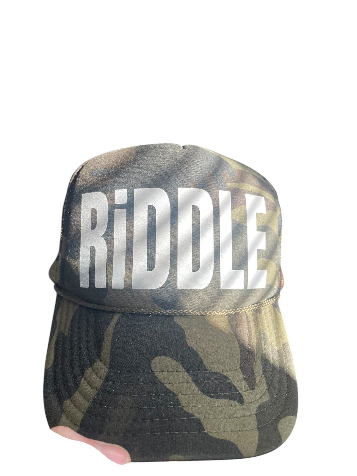 Antony Riddle Antony RiDDLE Camouflage Trucker Cap UFC Size ONE SIZE - 5 Thumbnail