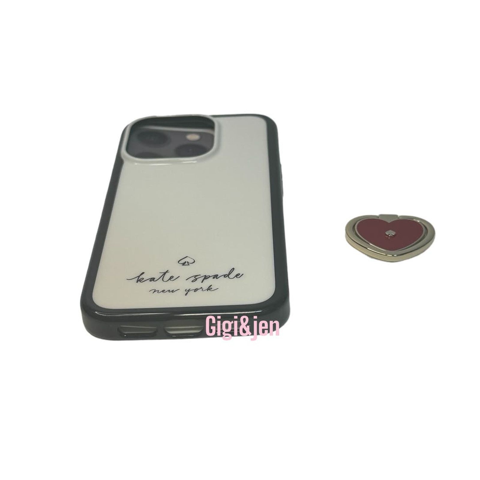 Kate Spade Kate Spade Heart Stability Ring Phone 15 Case i Size ONE SIZE - 8 Thumbnail