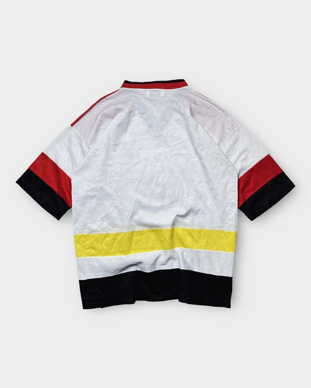 Nike 1990’s Bootleg Vintage Nike Leather patch Jersey Size US XXL / EU 58 / 5 - 5 Thumbnail