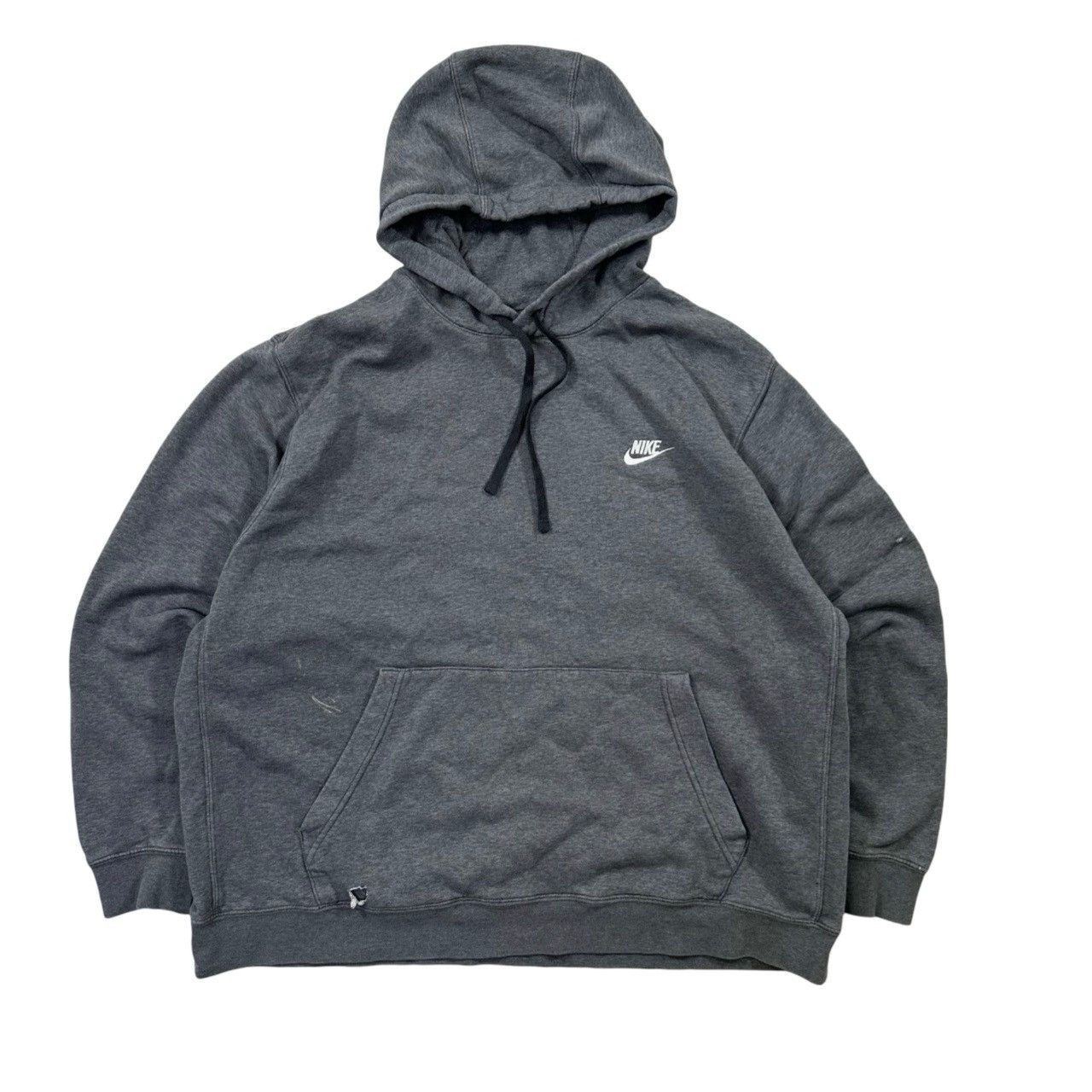 Vintage Vintage 00s Nike Embroidered Kangaroo Pouch Hoodie Sweater Size US XXL / EU 58 / 5 - 1 Thumbnail