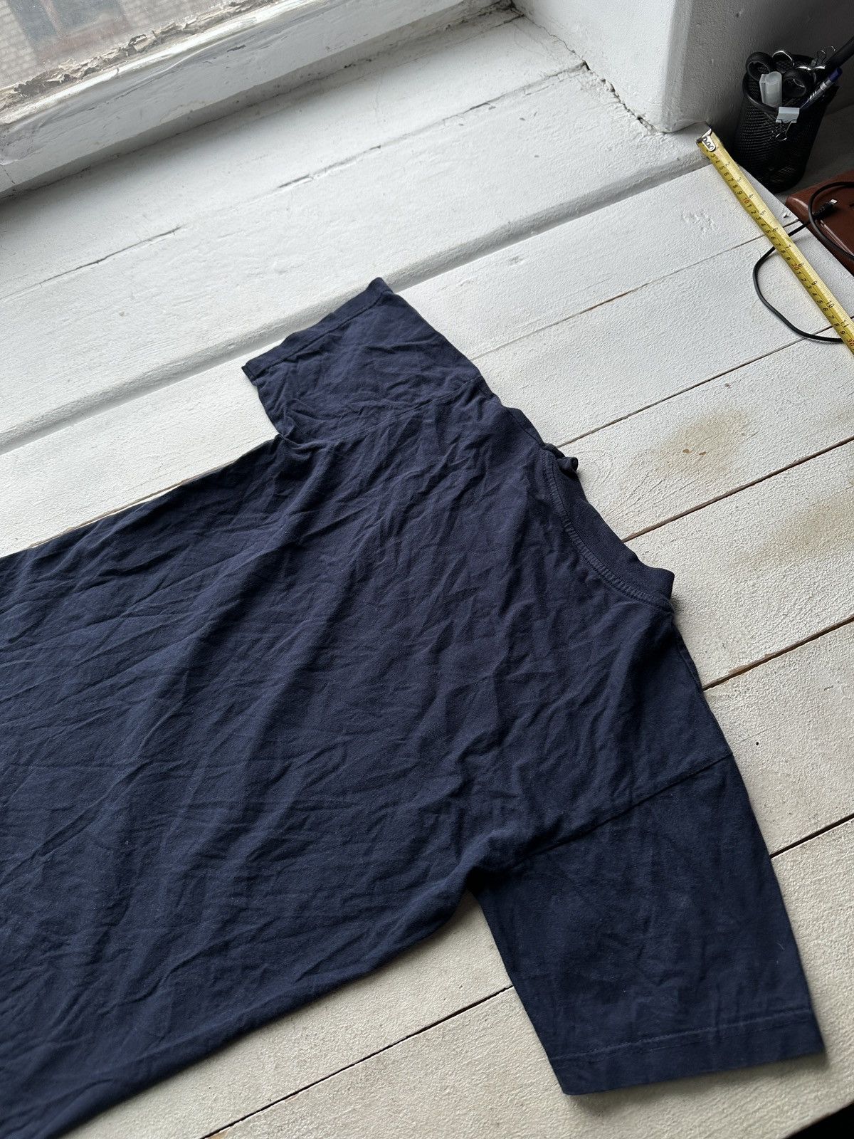 Armani 🚨Y2K Big Logo ARMANI JEANS T-shirt Avant Garde Size US XS / EU 42 / 0 - 6 Thumbnail