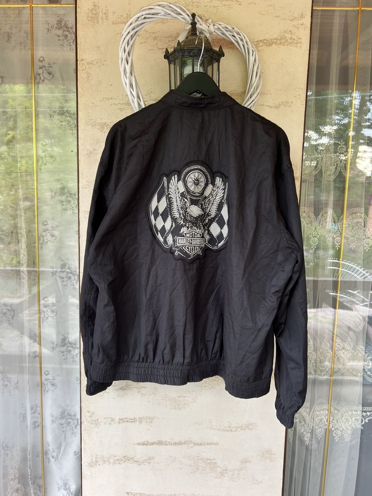 Harley Davidson 🔥 Harley-Davidson Racing Team Windbreaker XL Reflective Logo Size US XL / EU 56 / 4 - 10 Thumbnail