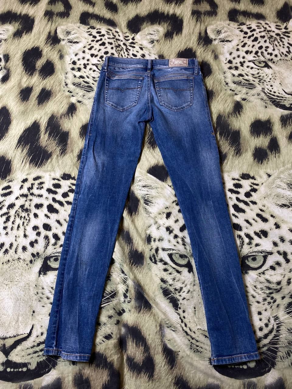 Diesel × Vintage Vintage Diesel Denim Jeans Skinny Fit Logo Size 26" / US 2 / IT 38 - 12 Thumbnail