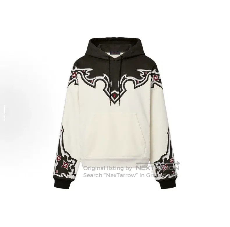 Louis Vuitton Louis Vuitton Western Denim Series Printed Hoodie Size US S / EU 44-46 / 1 - 8 Thumbnail