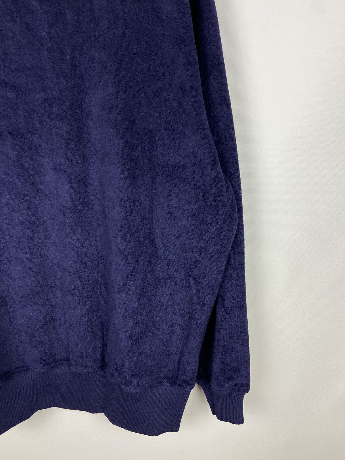 YMC YMC Daisy Terry Towelling Crew Sweatshirt Mens Blue Sz XL Size US XL / EU 56 / 4 - 15 Thumbnail