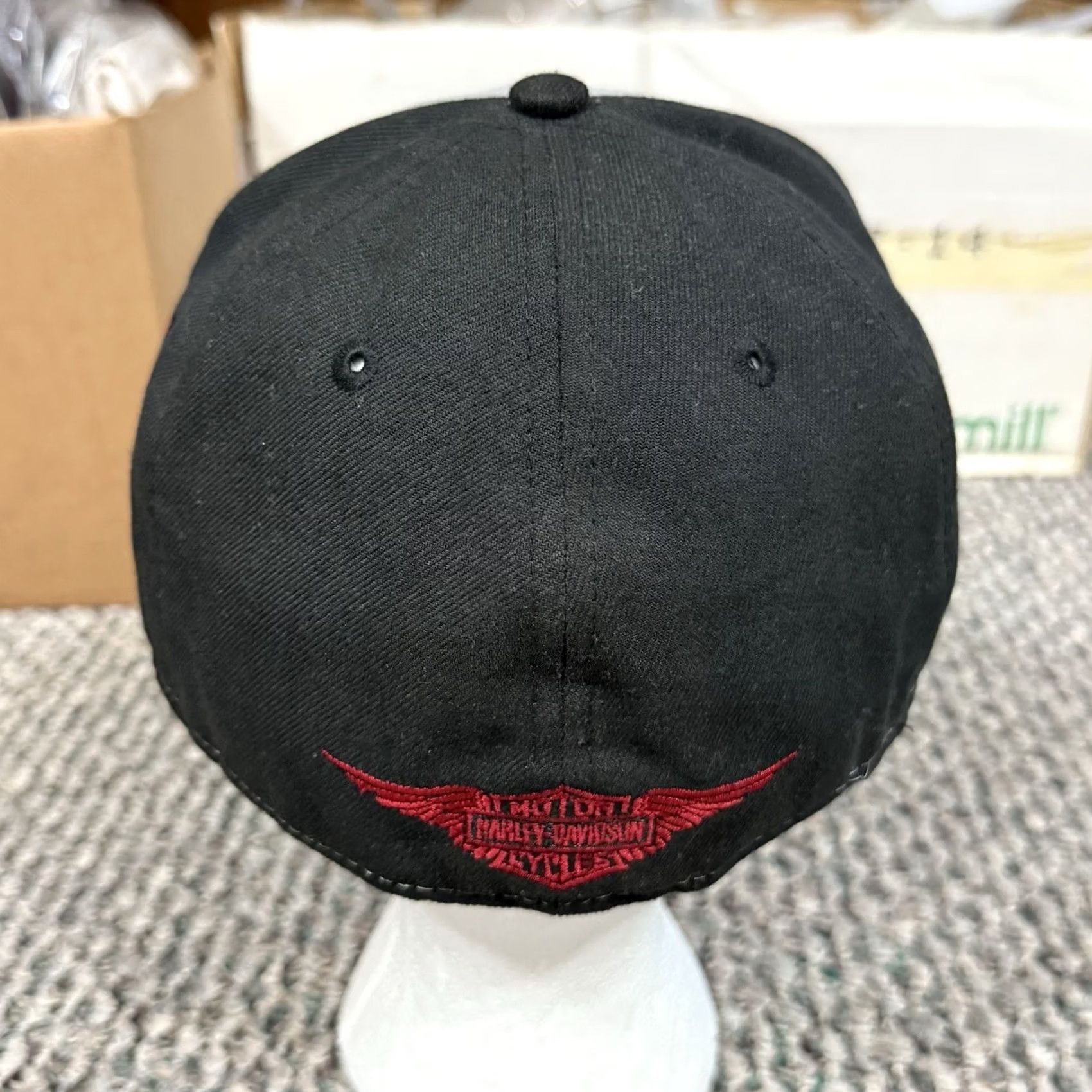 New Era New Era Harley Davidson Fitted Cap Hat 59Fifty 7 1/8 Biker Motorcycle Men’s Size ONE SIZE - 4 Thumbnail