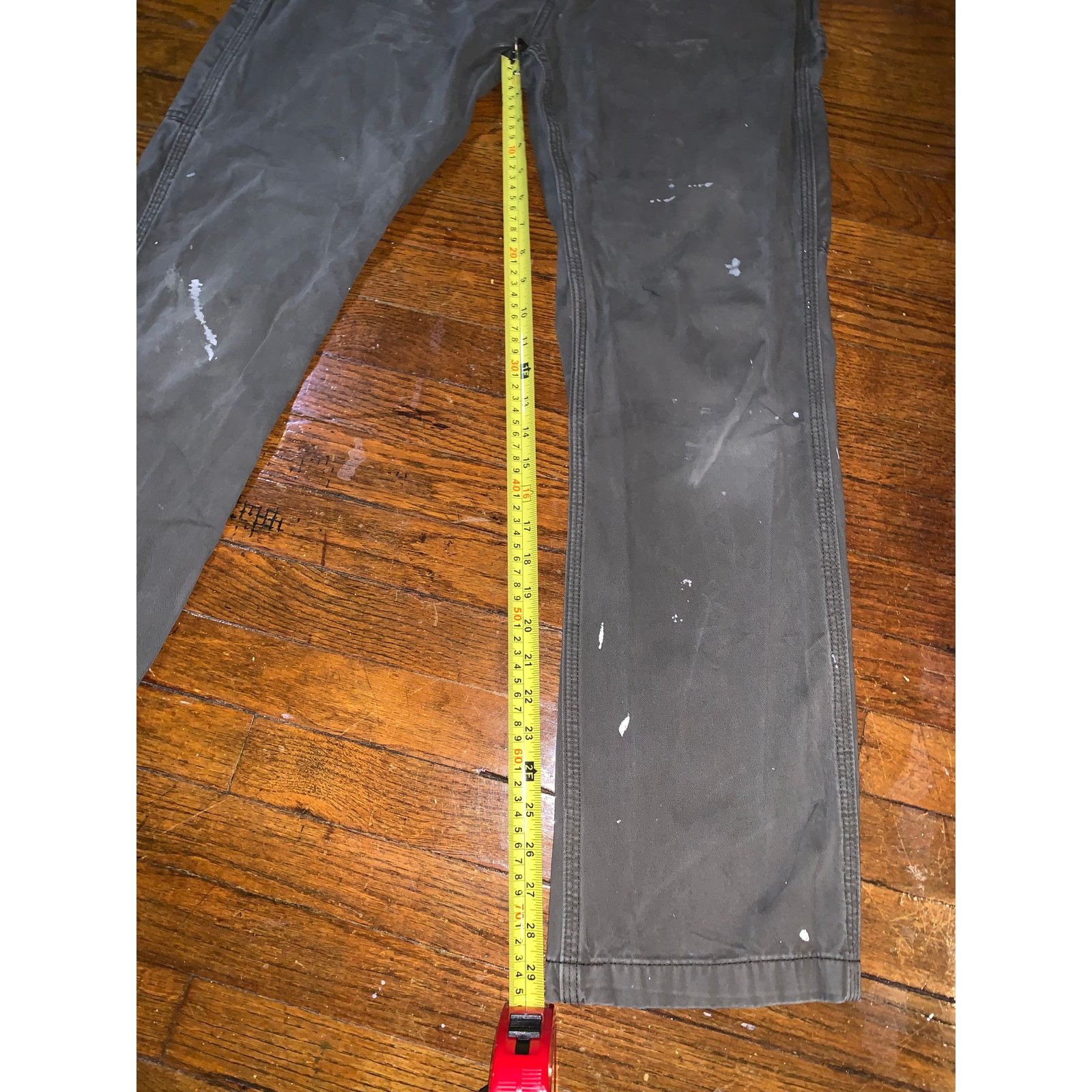 Carhartt Carhartt B324 Carpenter Pants 32x32 Distressed Workwear Size US 32 / EU 48 - 6 Thumbnail