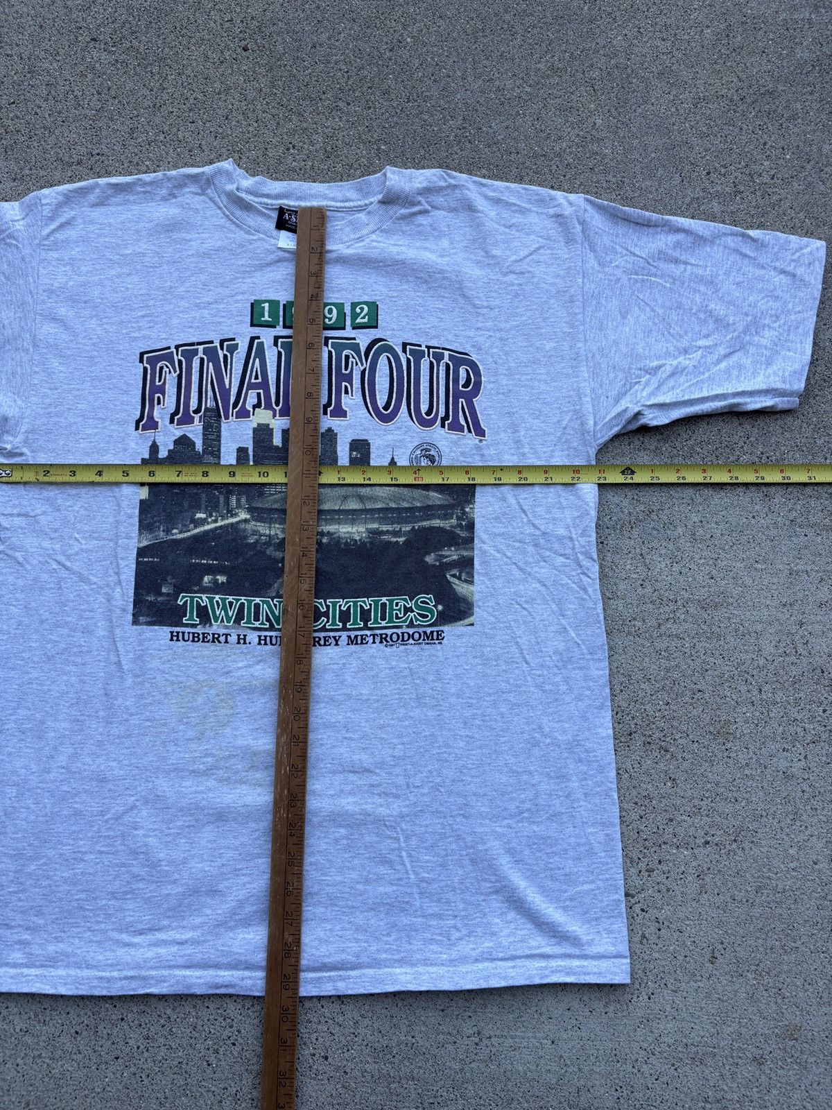 NCAA Vintage 1992 P.A.S NCAA Final Four Tournament T-Shirt Sz. XL Size US XL / EU 56 / 4 - 5 Thumbnail