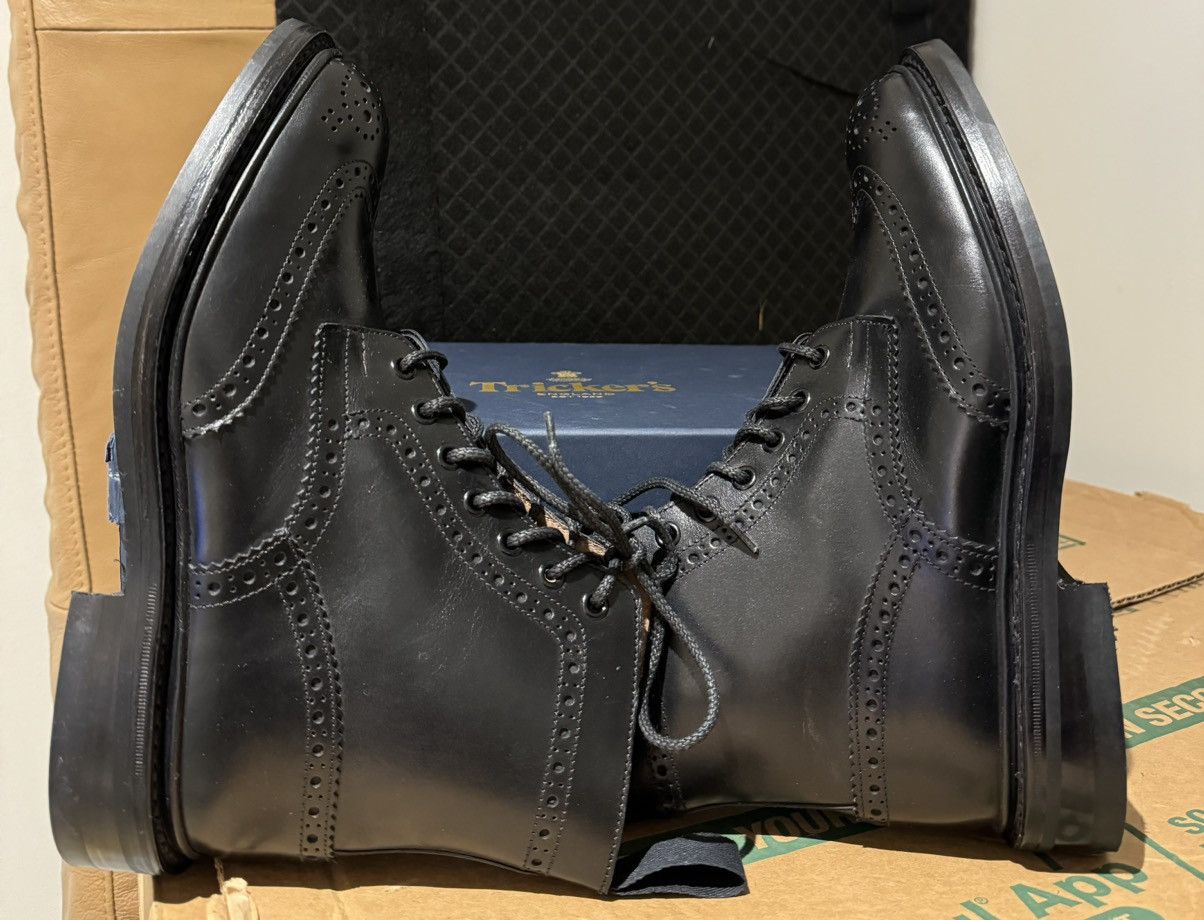 Tricker's Tricker’s Stow Black Calf Size US 7.5 / EU 40-41 - 3 Thumbnail