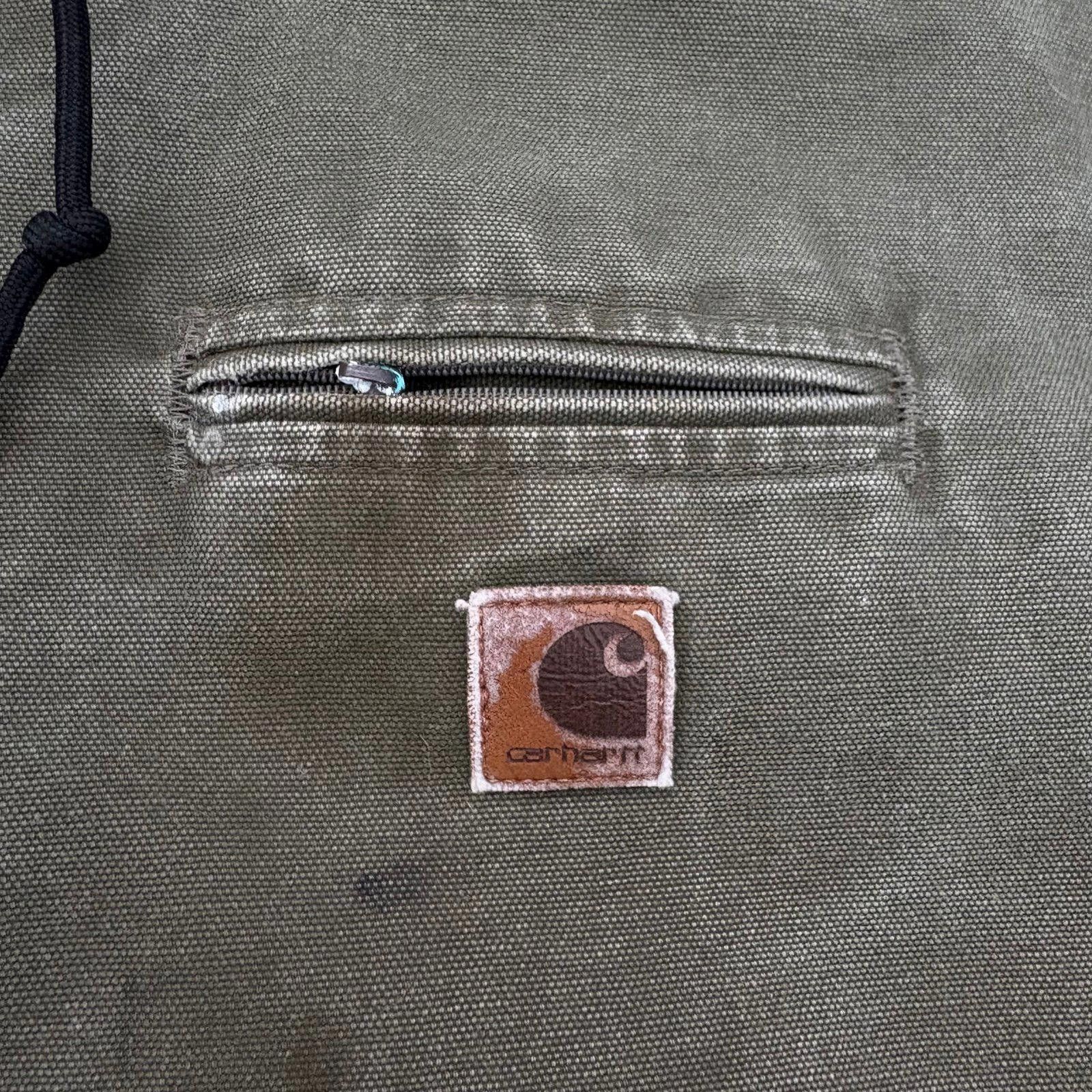 Carhartt Vintage Moss Green Carhartt jacket Size US XL / EU 56 / 4 - 2 Thumbnail
