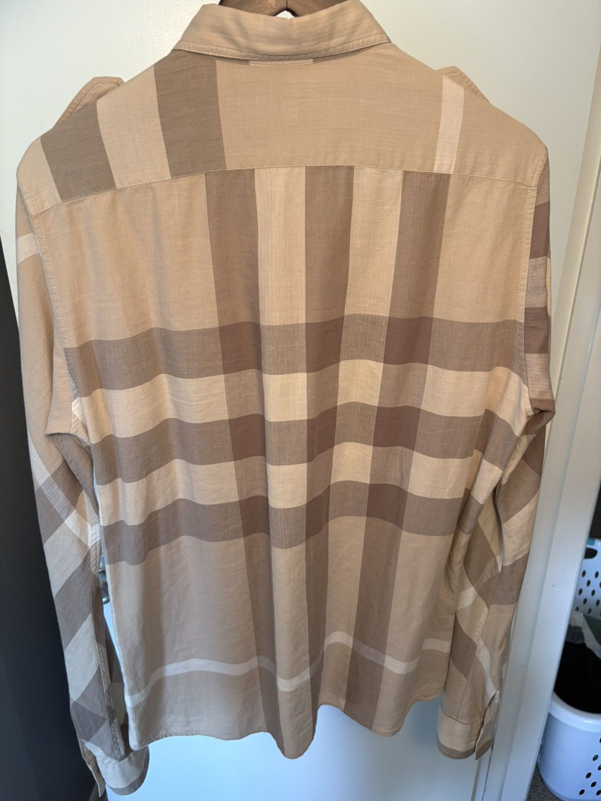 Burberry Exploded Check Pattern Casual Shirt Size US M / EU 48-50 / 2 - 2 Thumbnail