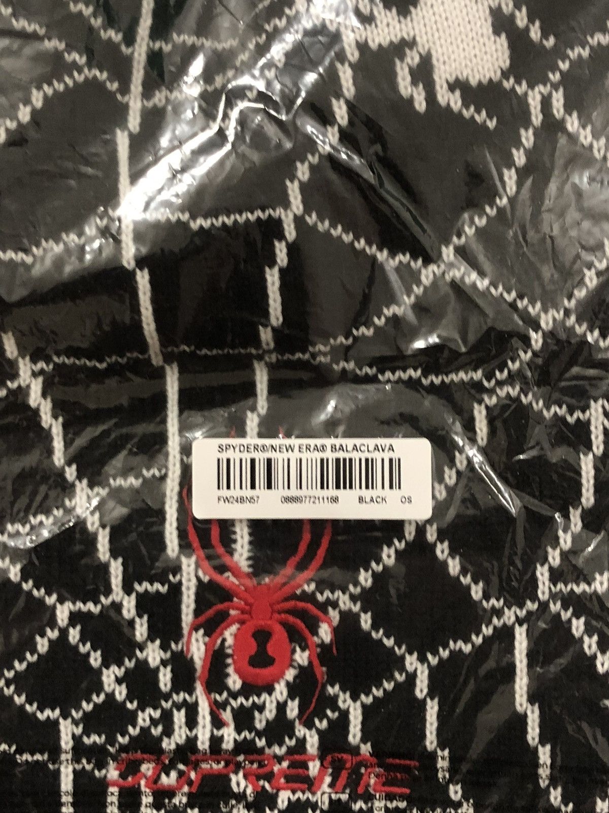 Spyder × Supreme Supreme spyder balaclava new era spider ski hat face mask Size ONE SIZE - 22 Thumbnail