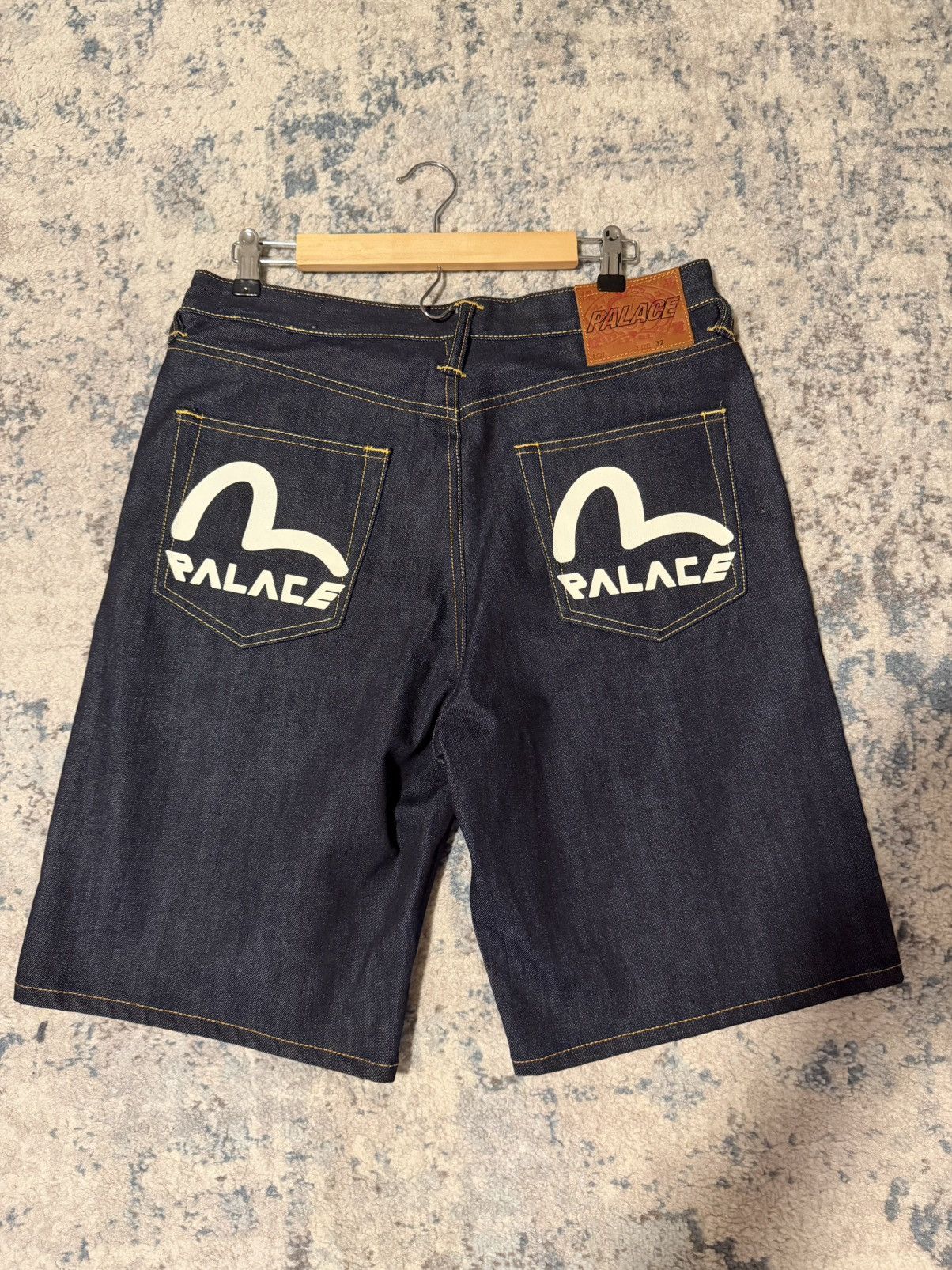 Evisu × Palace Palace Evisu Raw Denim Short Size US 32 / EU 48 - 2 Thumbnail