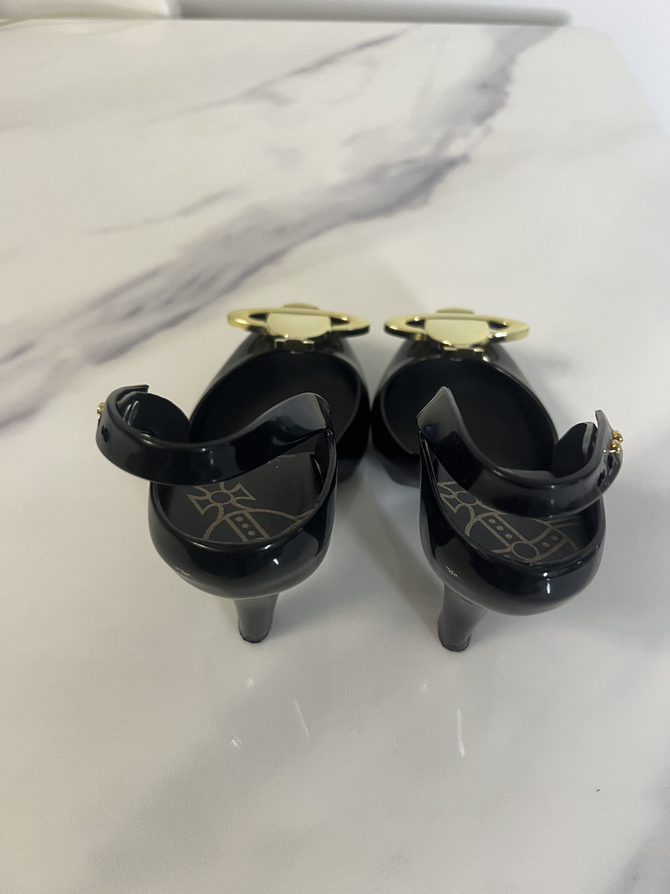 Vivienne Westwood 31795 Vivienne Westwood Anglomania Rubber Heel Size US 5.5 / IT 35.5 - 6 Thumbnail