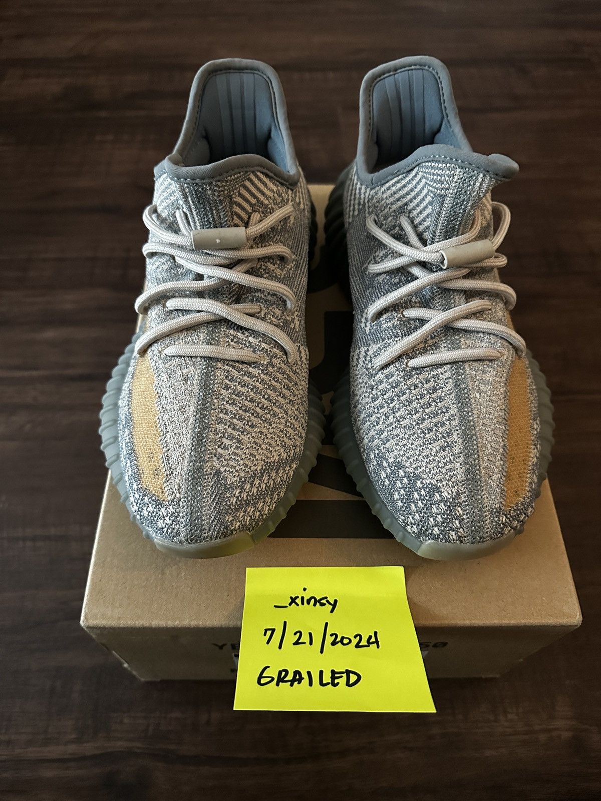 Adidas Yeezy Boost 350 V2 ISRAFI Size US 7 / EU 40 - 1 Thumbnail