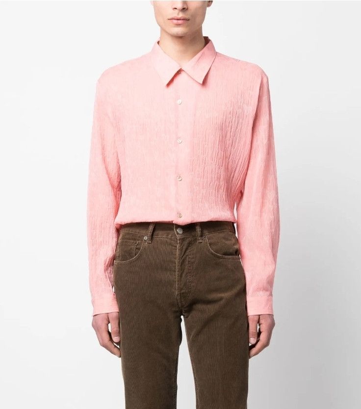 Sefr Jagou textured cotton-silk shirt Size US L / EU 52-54 / 3 - 8 Thumbnail