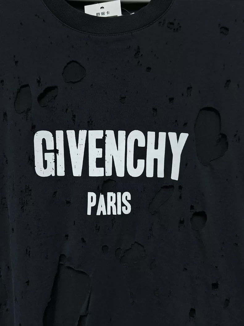 Givenchy Givenchy Ripped Short Sleeve Size US XXS / EU 40 - 3 Thumbnail