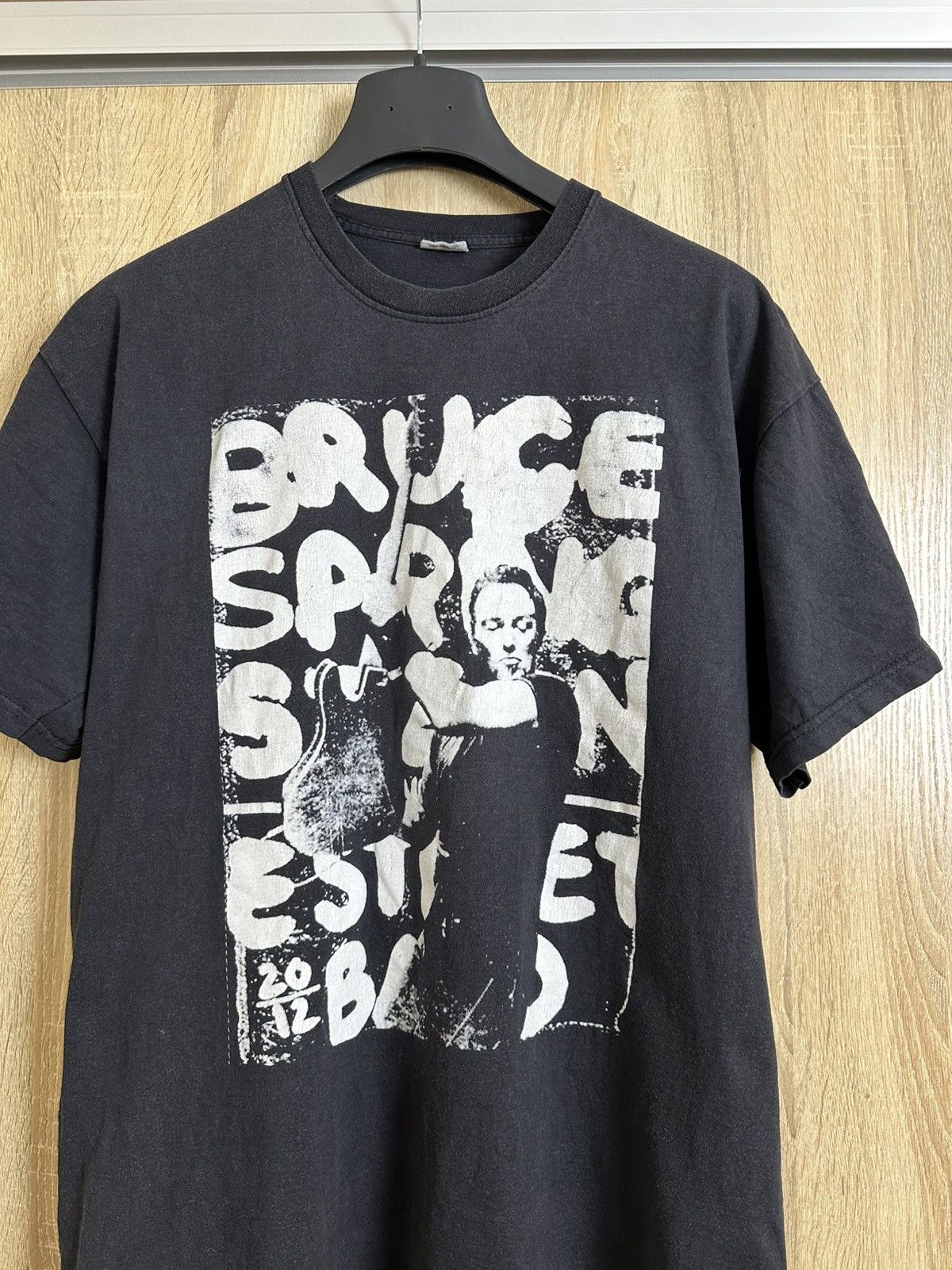 Vintage 🔥 Vintage Bruce Springsteen Born in The USA Rock T Shirt Size US L / EU 52-54 / 3 - 3 Thumbnail